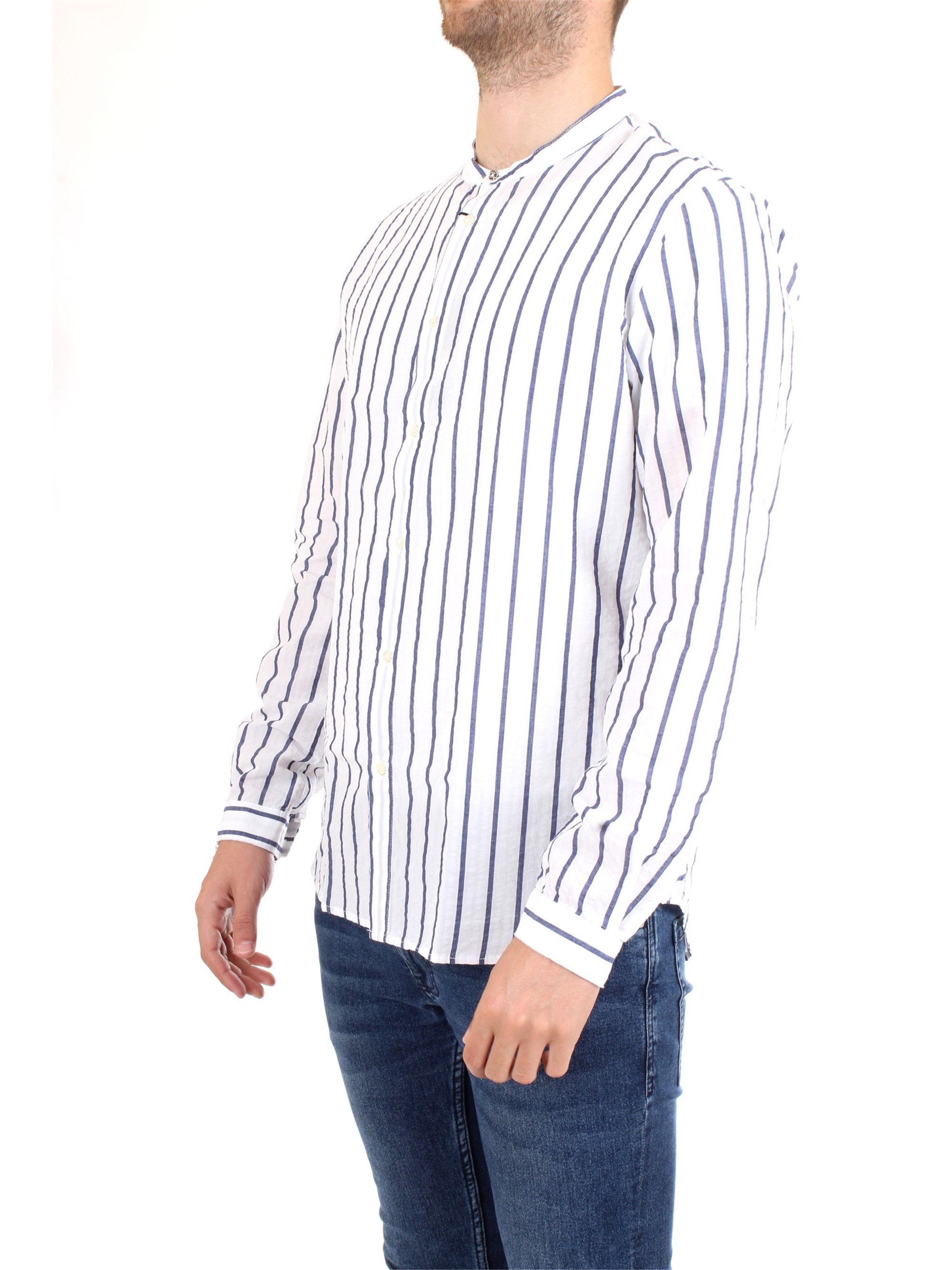 Officina36 0373306771 White Clothing Man Shirt Officina36 0373306771 White Clothing Man Shirt