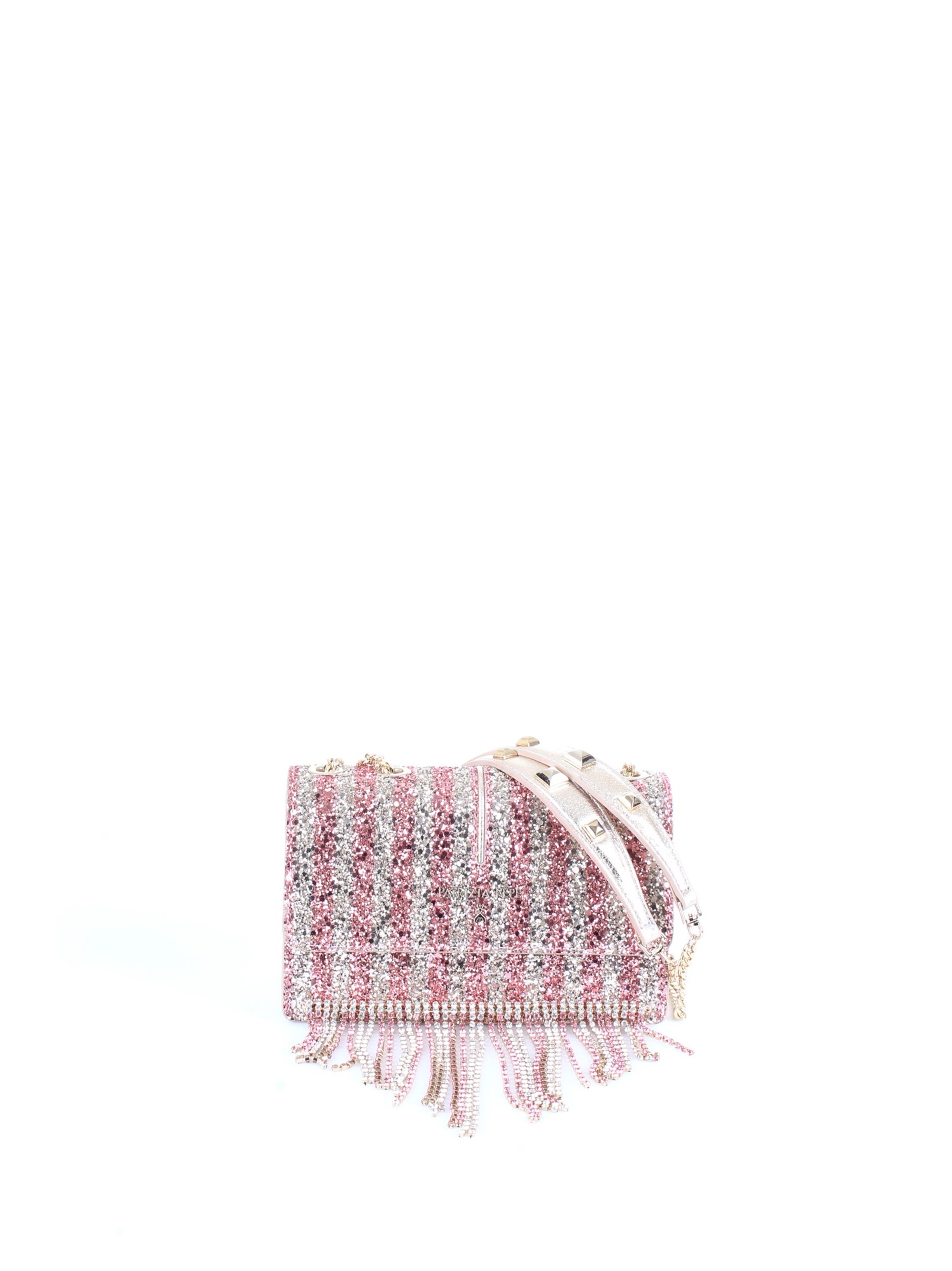 PATRIZIA PEPE 2V5920 AN84 Platinum Accessories Woman Cross body bag PATRIZIA PEPE 2V5920 AN84 Platinum Accessories Woman Cross body bag