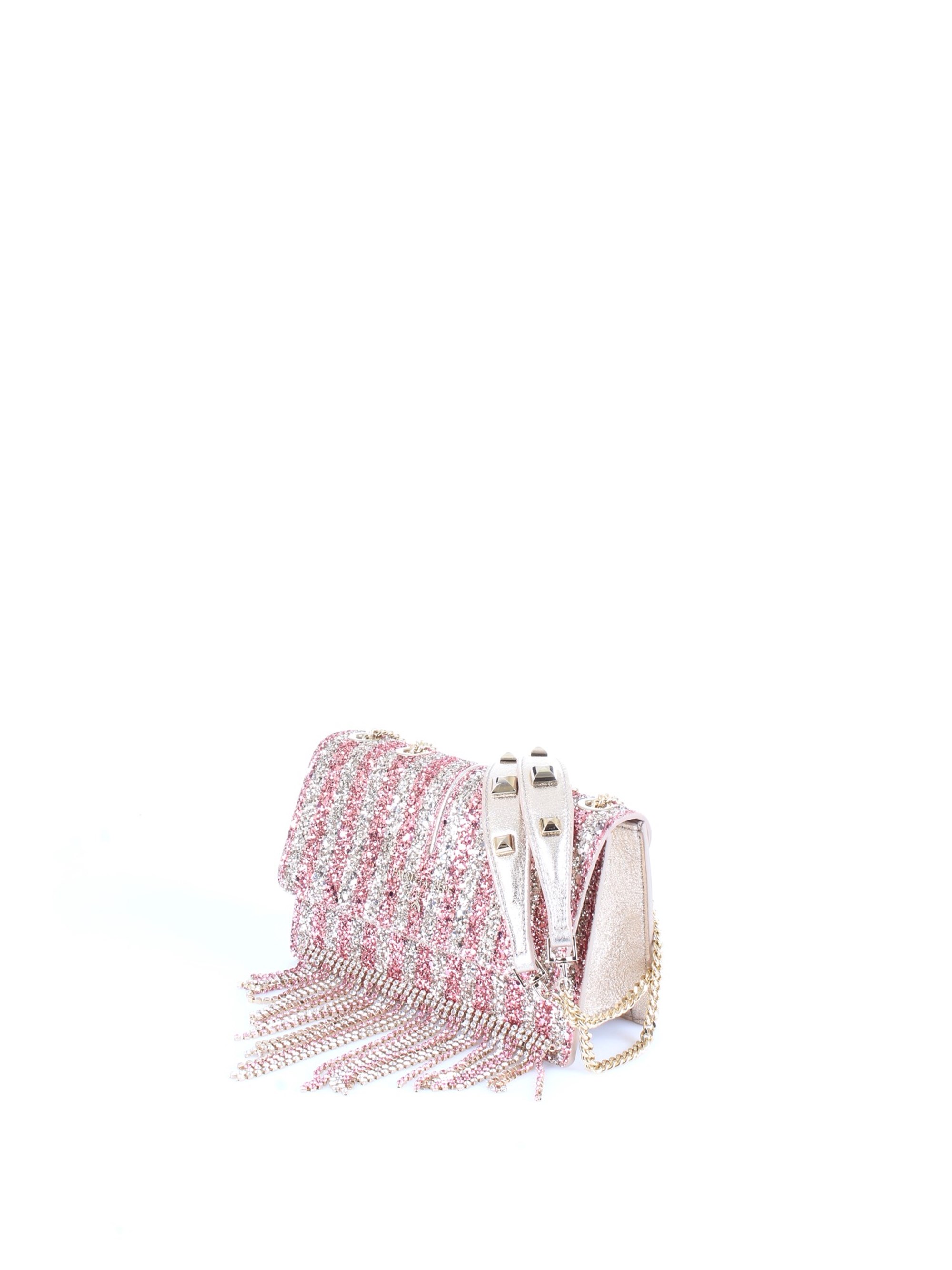 PATRIZIA PEPE 2V5920 AN84 Platinum Accessories Woman Cross body bag PATRIZIA PEPE 2V5920 AN84 Platinum Accessories Woman Cross body bag