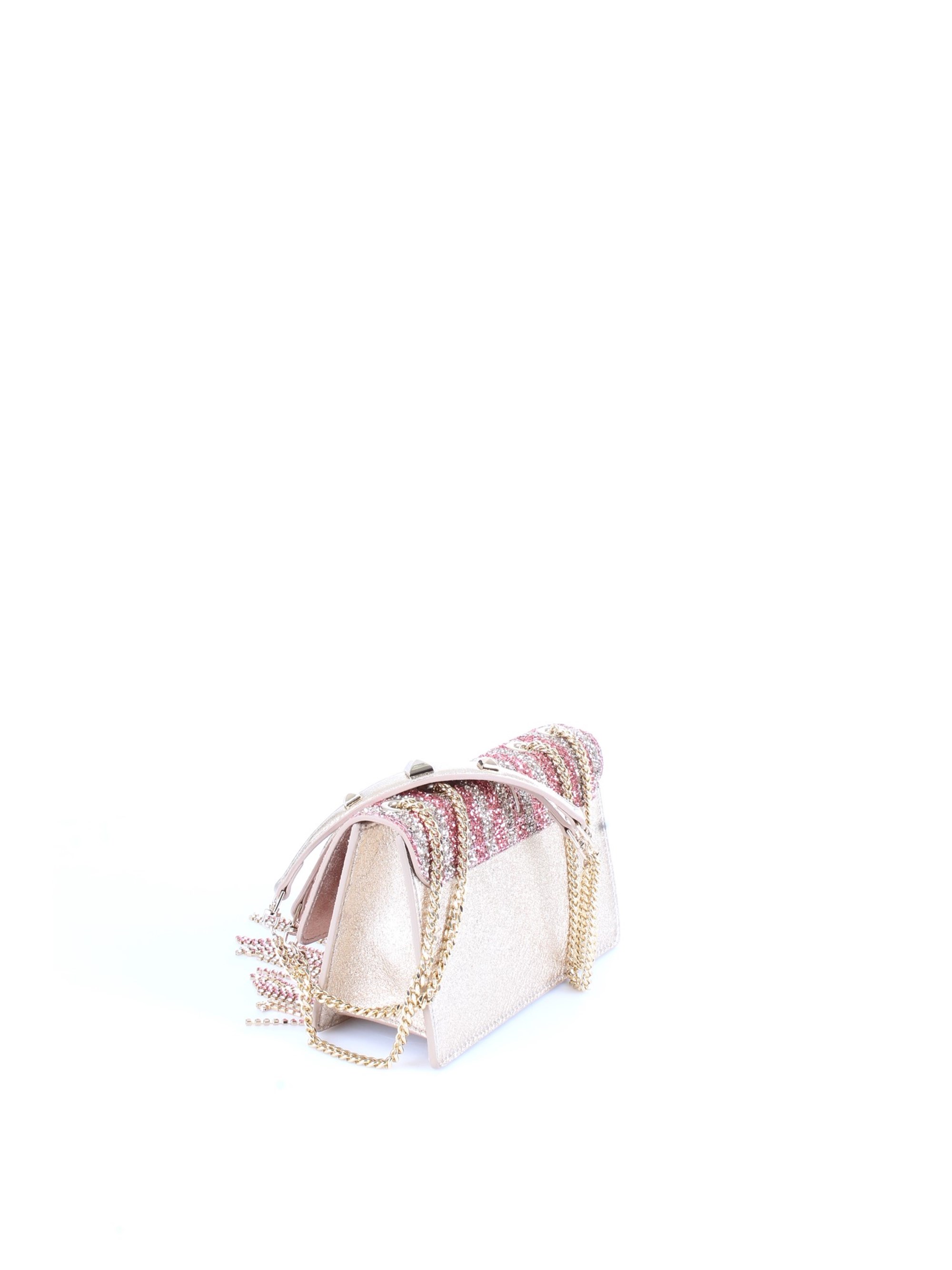 PATRIZIA PEPE 2V5920 AN84 Platinum Accessories Woman Cross body bag PATRIZIA PEPE 2V5920 AN84 Platinum Accessories Woman Cross body bag