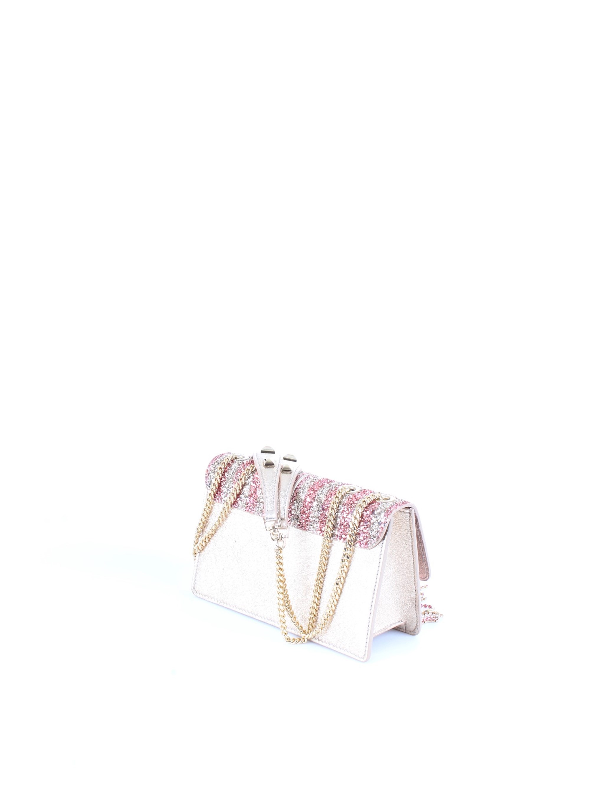 PATRIZIA PEPE 2V5920 AN84 Platinum Accessories Woman Cross body bag PATRIZIA PEPE 2V5920 AN84 Platinum Accessories Woman Cross body bag