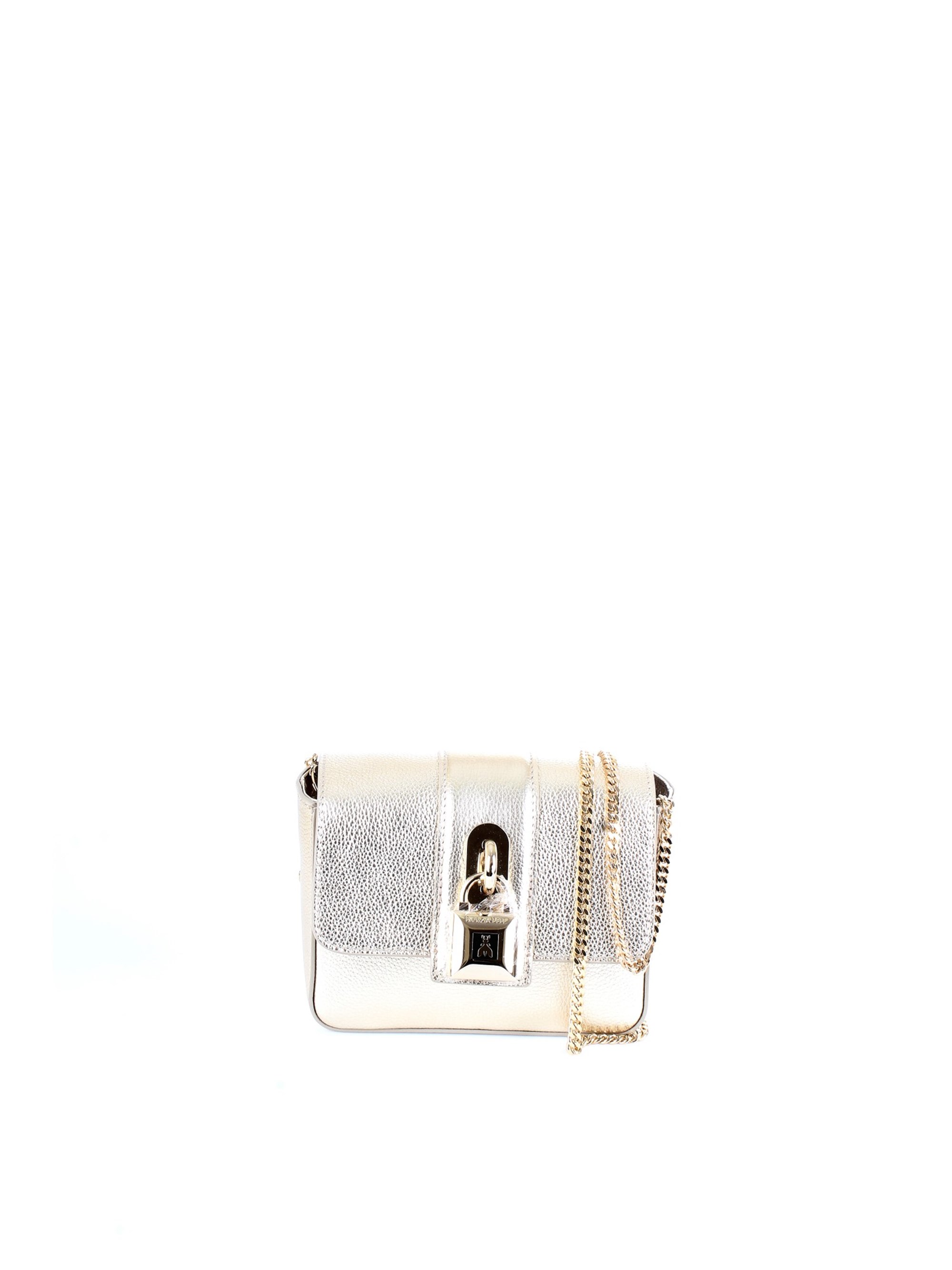 PATRIZIA PEPE 2V8468 A4U8 Platinum Accessories Woman Cross body bag PATRIZIA PEPE 2V8468 A4U8 Platinum Accessories Woman Cross body bag
