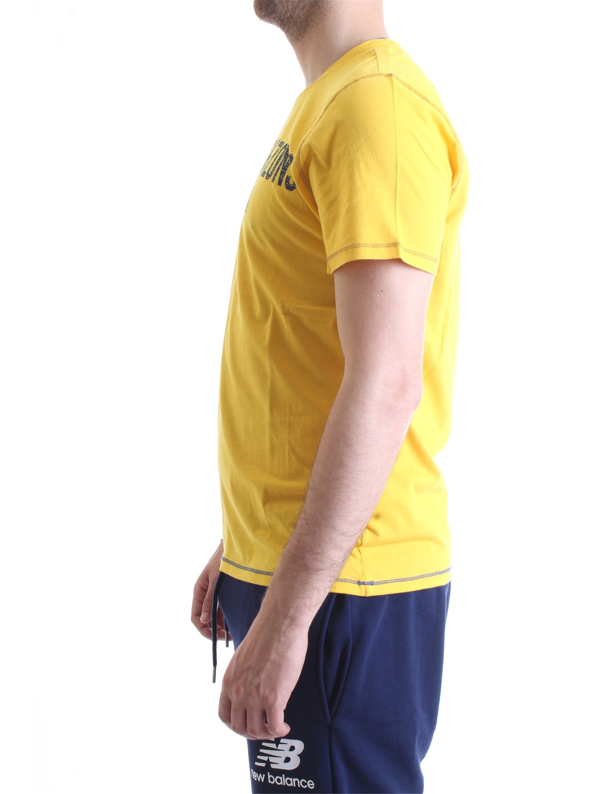 NAPAPIJRI N0YIFP Yellow Clothing Man T-Shirt/Polo NAPAPIJRI N0YIFP Yellow Clothing Man T-Shirt/Polo