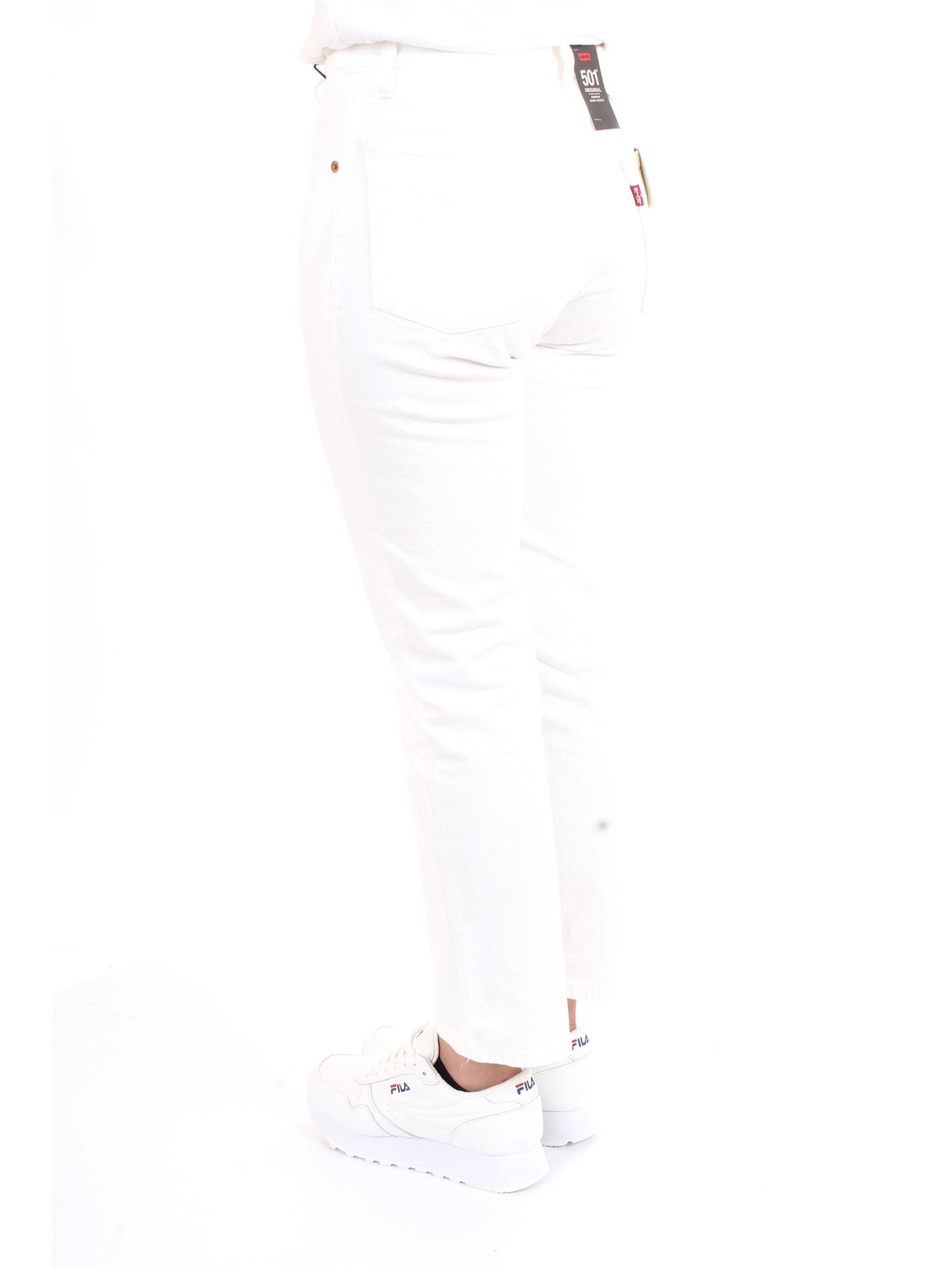 LEVI'S 36200 White Clothing Woman Jeans LEVI'S 36200 White Clothing Woman Jeans