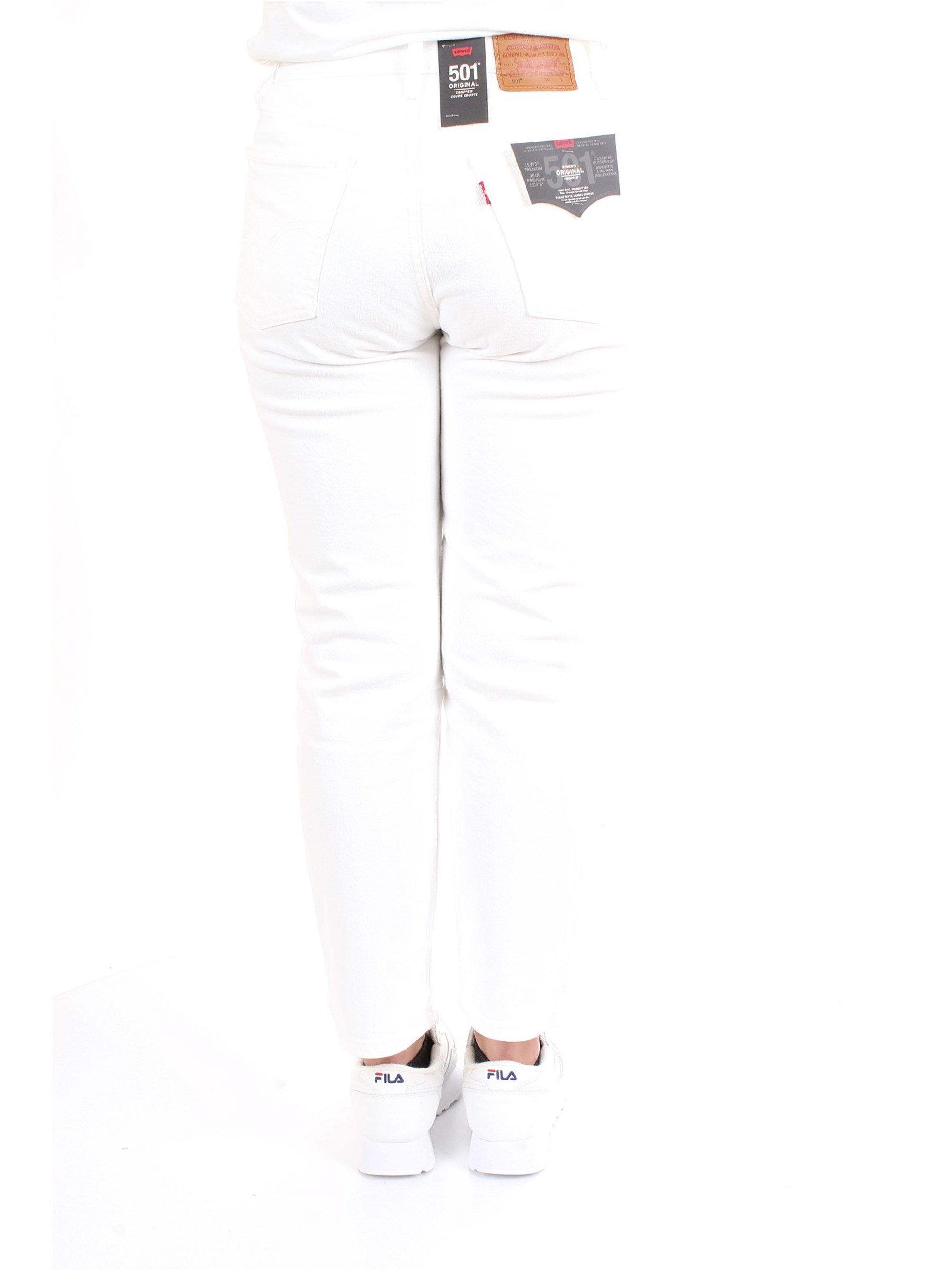 LEVI'S 36200 White Clothing Woman Jeans LEVI'S 36200 White Clothing Woman Jeans