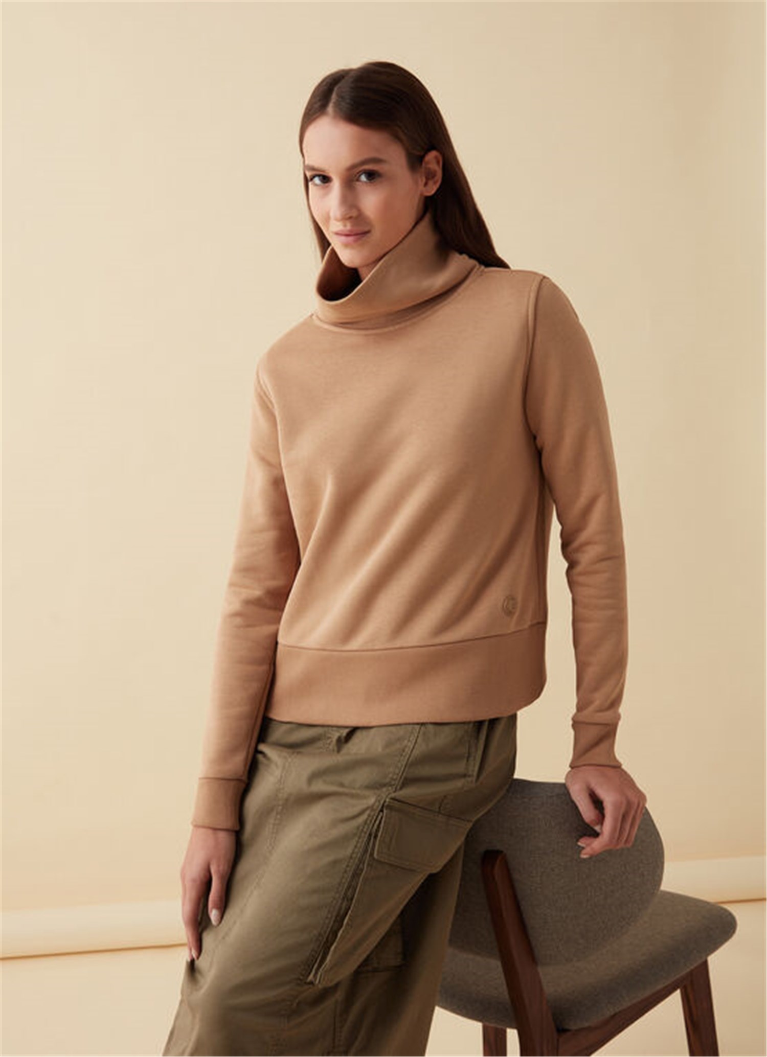 COLMAR ORIGINALS 9258 Marrone Abbigliamento Donna Felpa COLMAR ORIGINALS 9258 Marrone Abbigliamento Donna Felpa