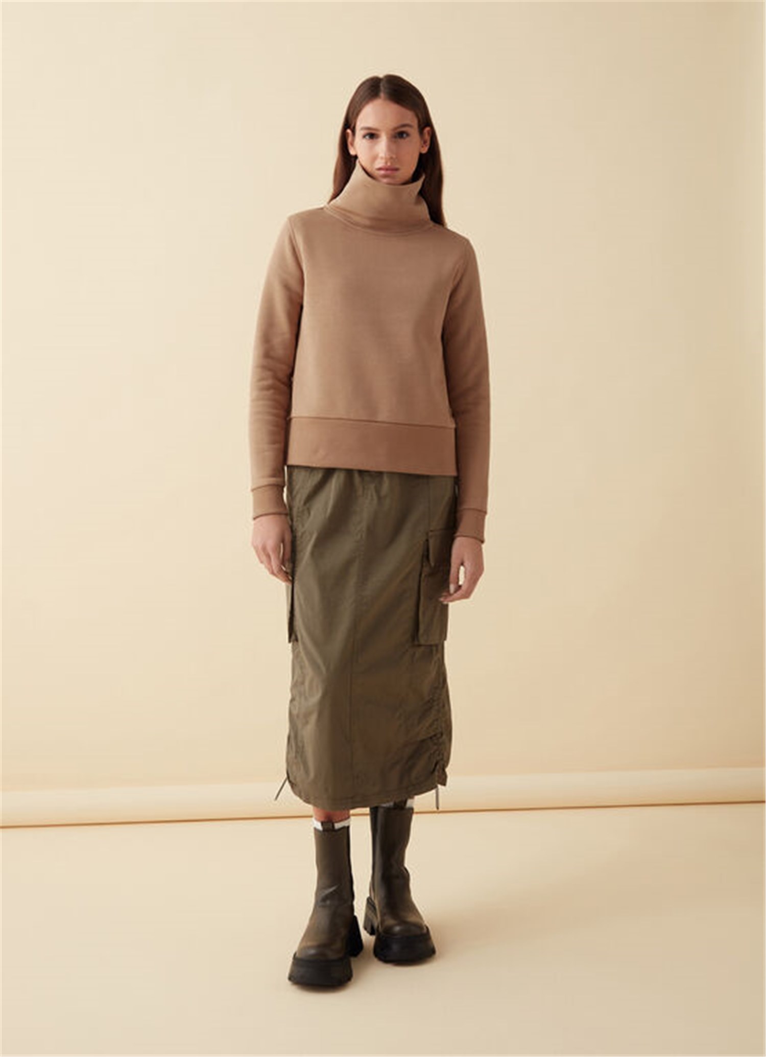 COLMAR ORIGINALS 9258 Marrone Abbigliamento Donna Felpa COLMAR ORIGINALS 9258 Marrone Abbigliamento Donna Felpa