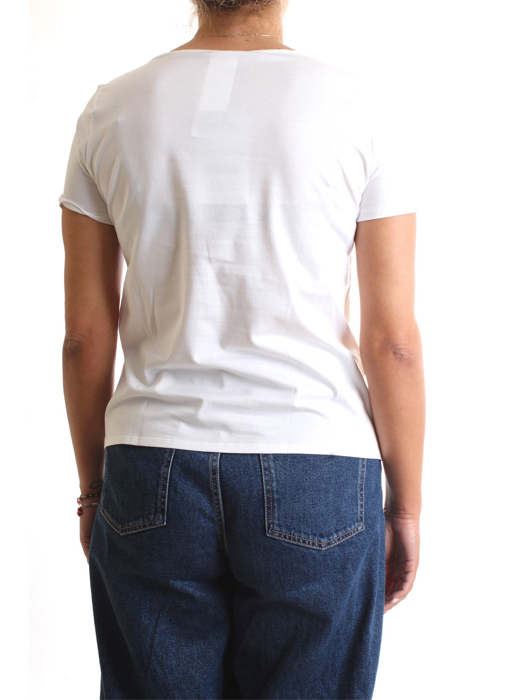 PENNYBLACK 19710119 Bianco Abbigliamento Donna T-Shirt PENNYBLACK 19710119 Bianco Abbigliamento Donna T-Shirt