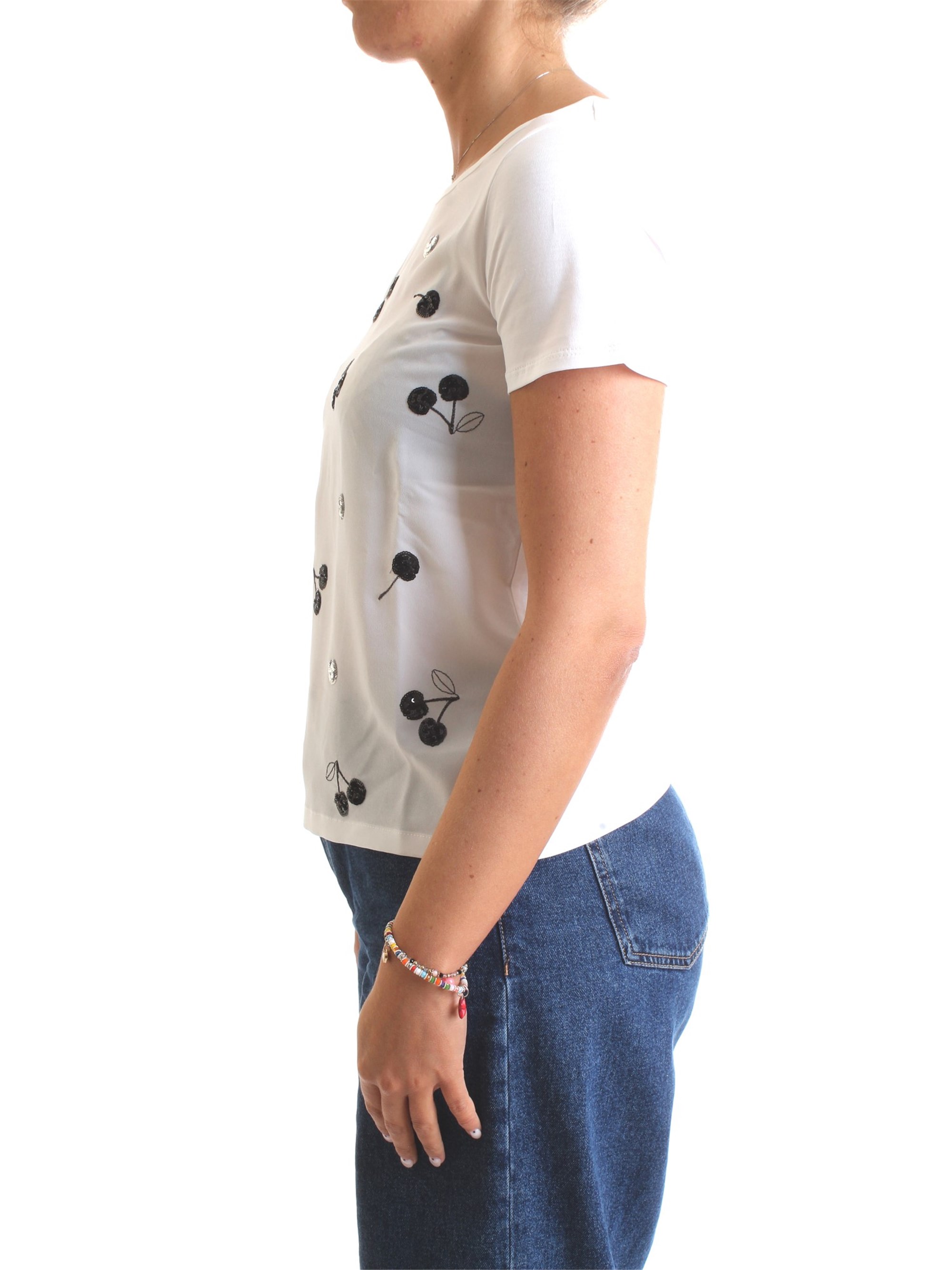 PENNYBLACK 19710119 Silver Clothing Woman T-Shirt/Polo PENNYBLACK 19710119 Silver Clothing Woman T-Shirt/Polo