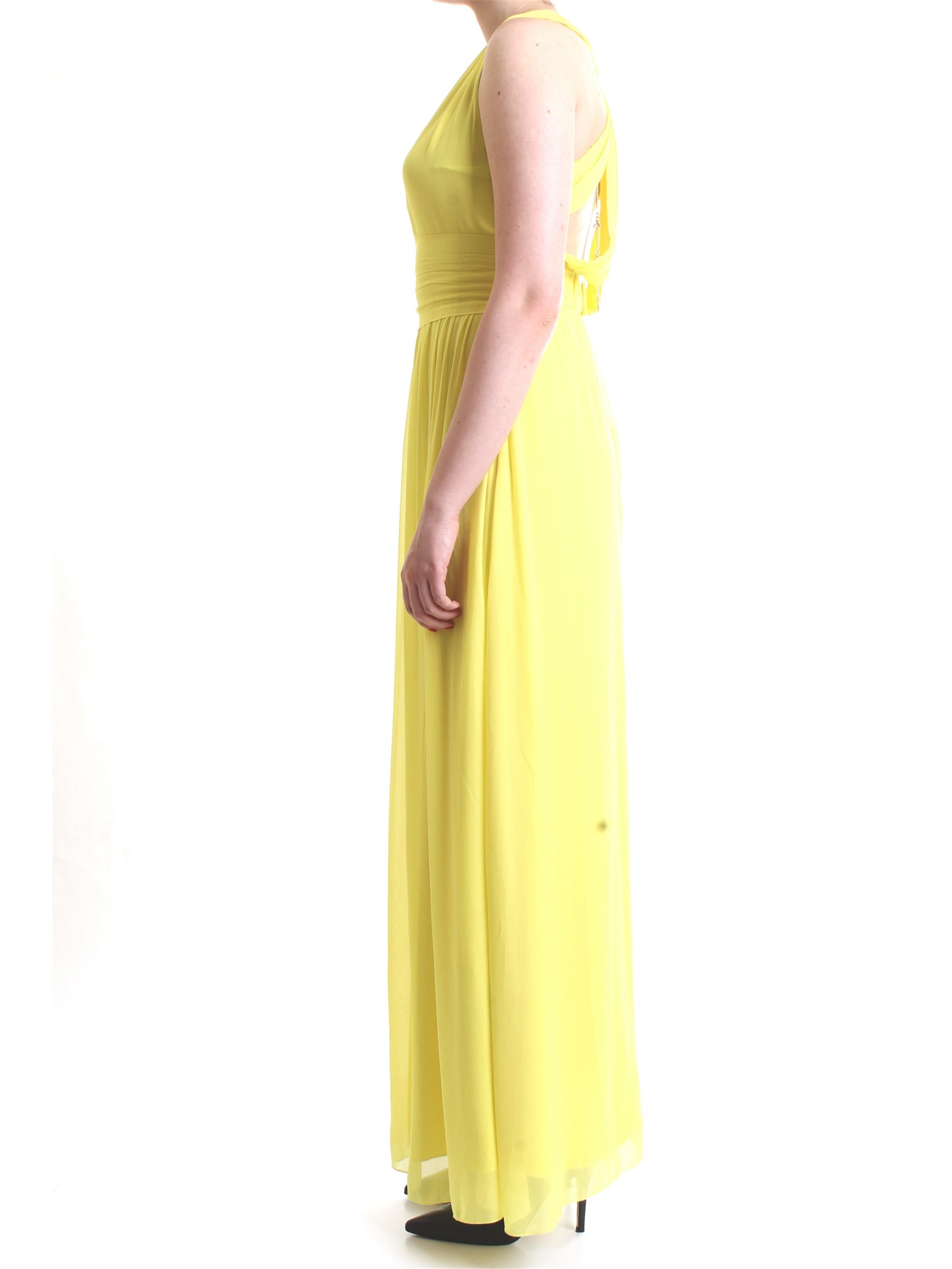 PATRIZIA PEPE 2A1954 Yellow Clothing Woman Dress PATRIZIA PEPE 2A1954 Yellow Clothing Woman Dress