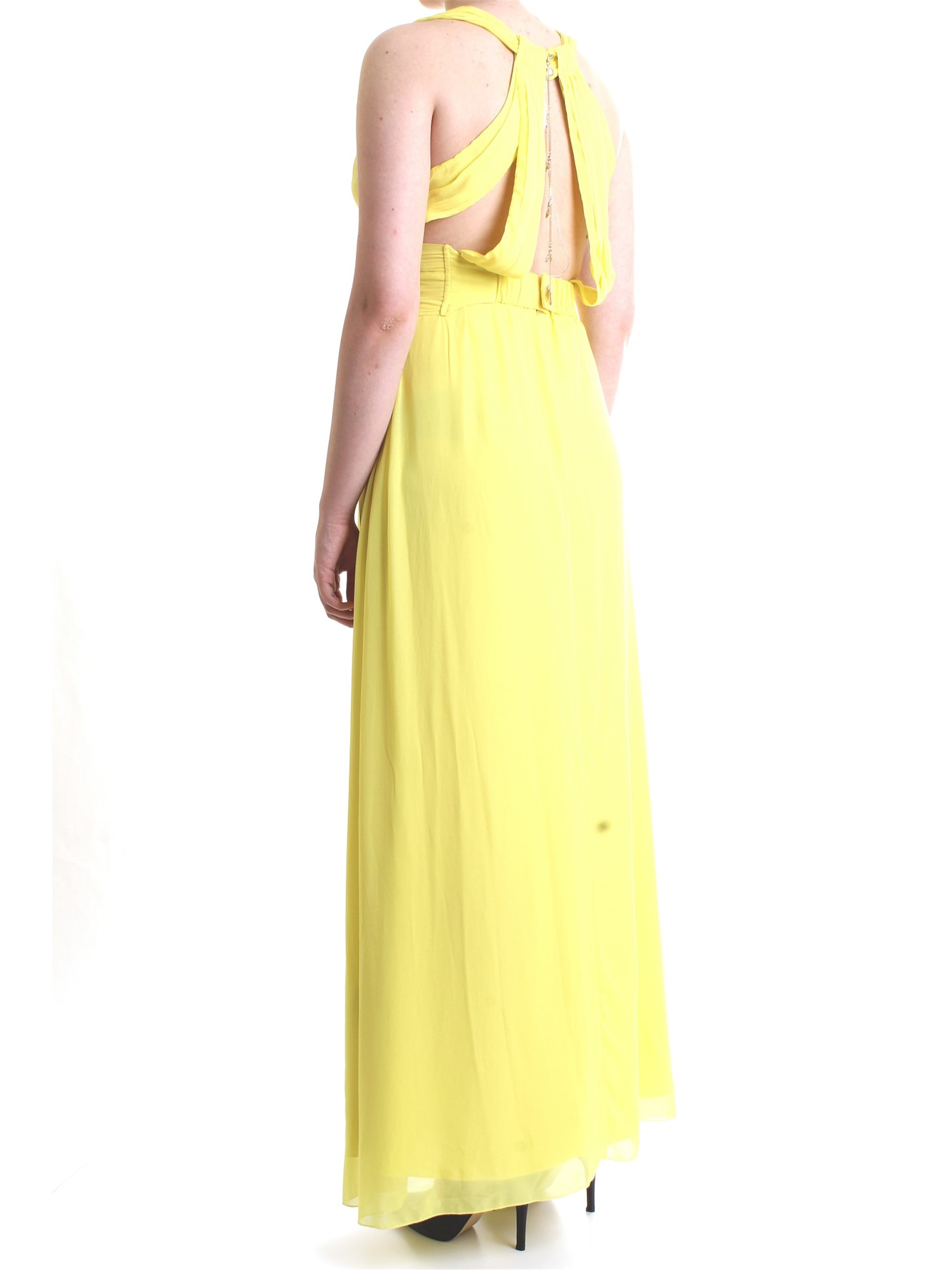PATRIZIA PEPE 2A1954 Yellow Clothing Woman Dress PATRIZIA PEPE 2A1954 Yellow Clothing Woman Dress