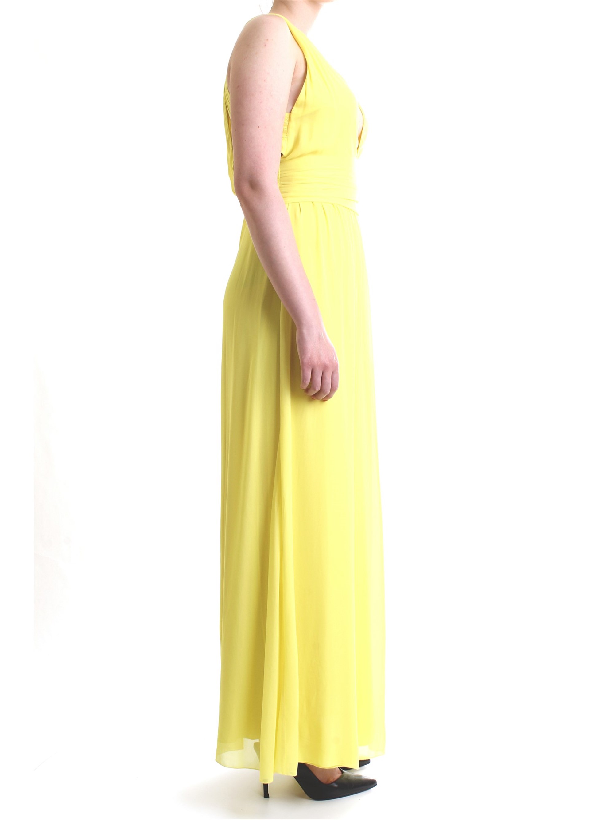 PATRIZIA PEPE 2A1954 Yellow Clothing Woman Dress PATRIZIA PEPE 2A1954 Yellow Clothing Woman Dress