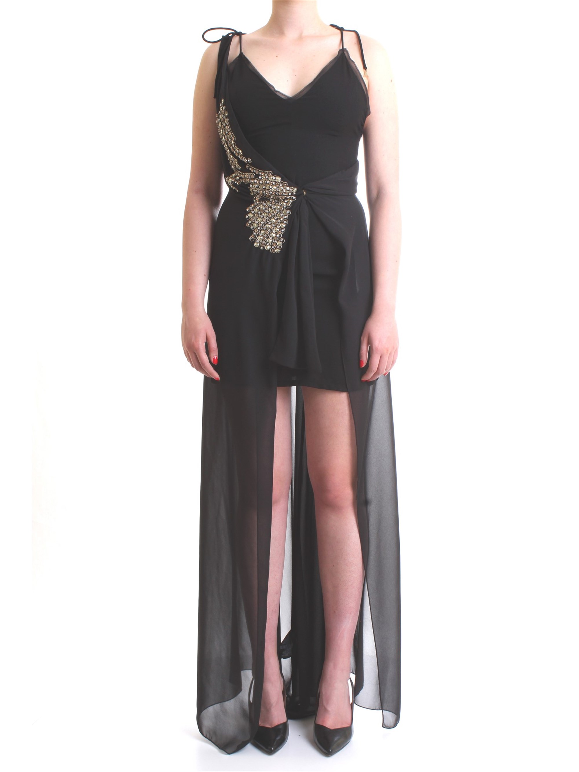 PATRIZIA PEPE 2A1949 A4XW Black Clothing Woman Dress PATRIZIA PEPE 2A1949 A4XW Black Clothing Woman Dress