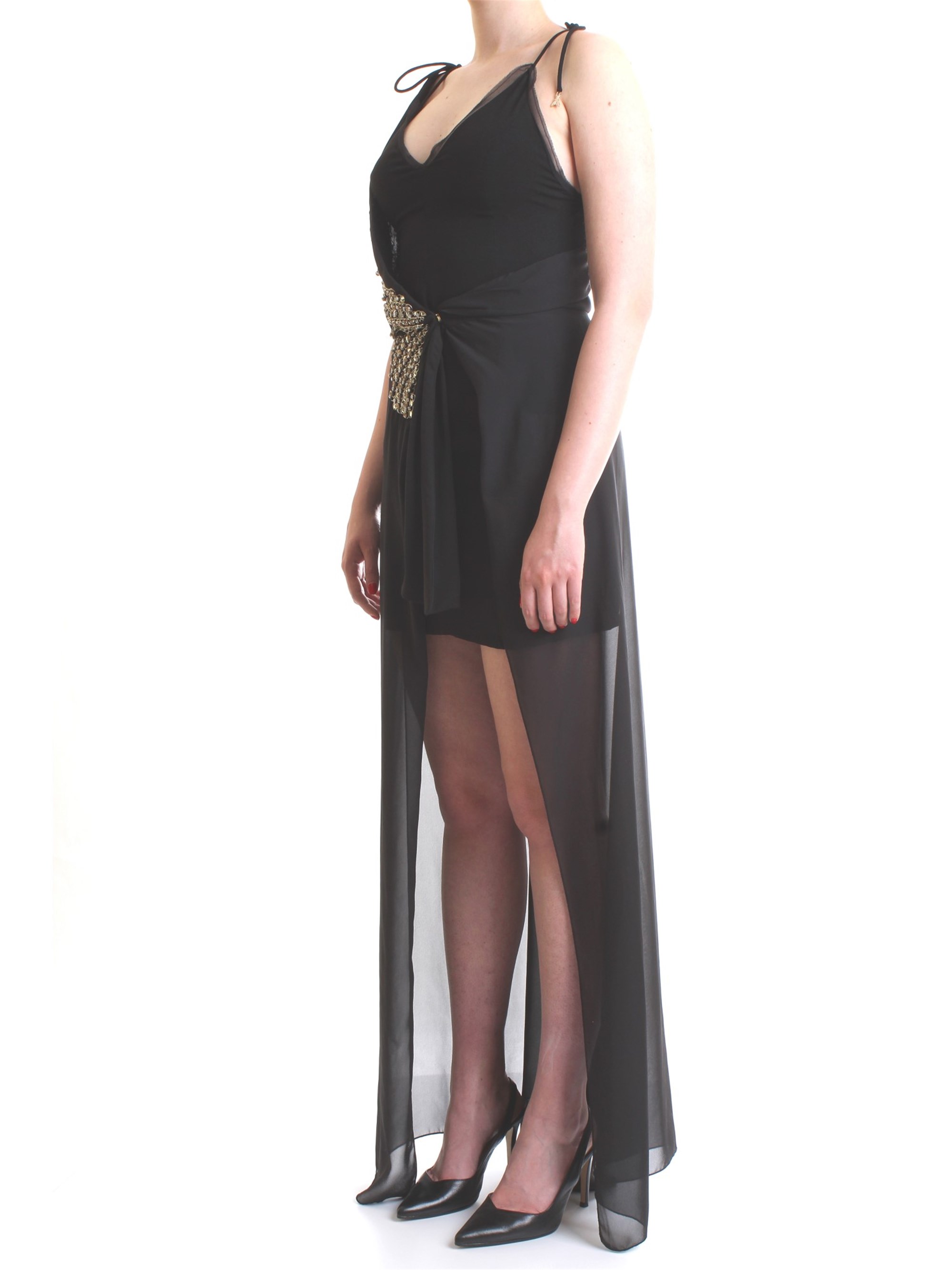 PATRIZIA PEPE 2A1949 A4XW Black Clothing Woman Dress PATRIZIA PEPE 2A1949 A4XW Black Clothing Woman Dress