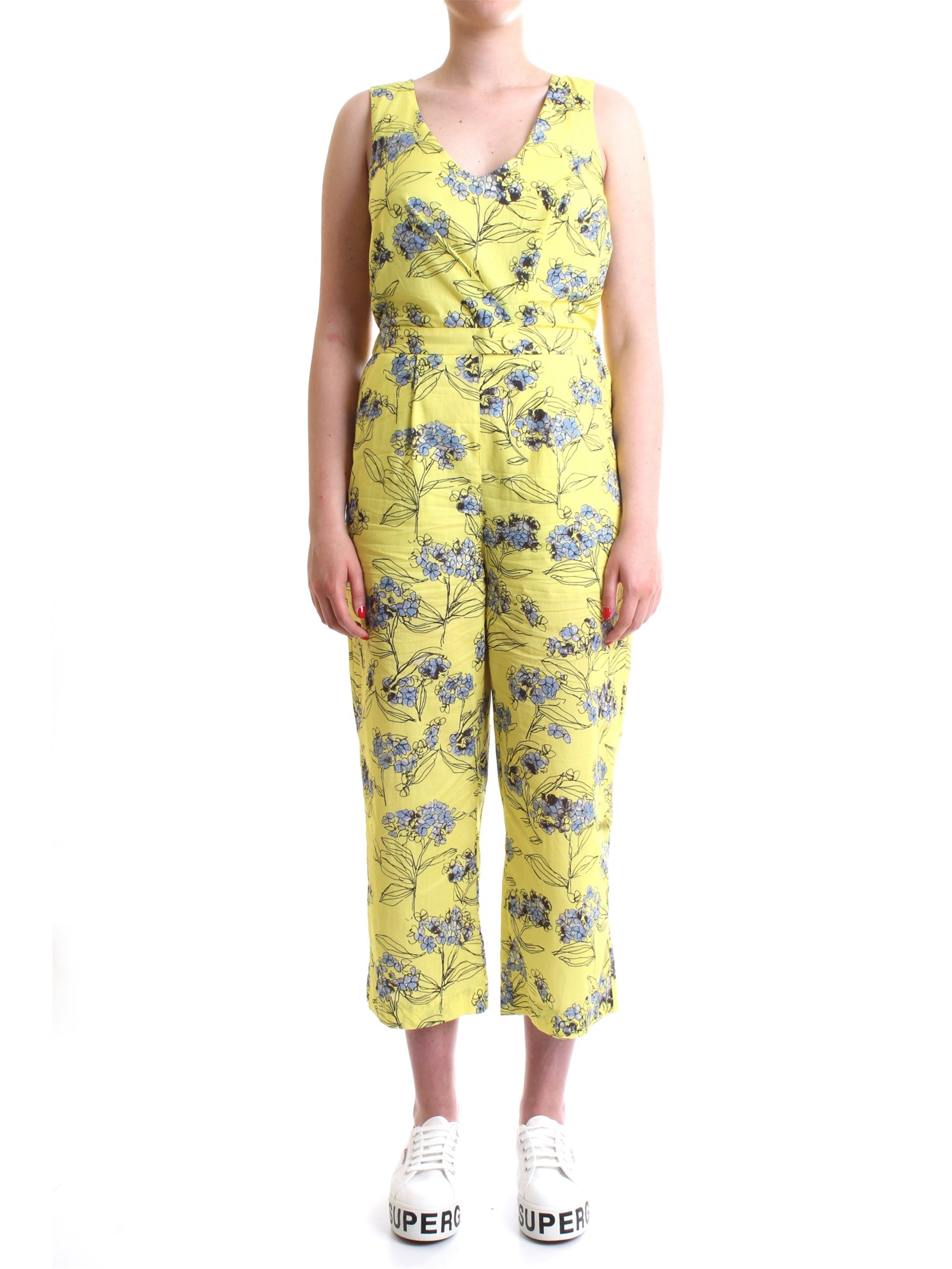 PATRIZIA PEPE 2P1159 A3KM Yellow Clothing Woman Dress PATRIZIA PEPE 2P1159 A3KM Yellow Clothing Woman Dress