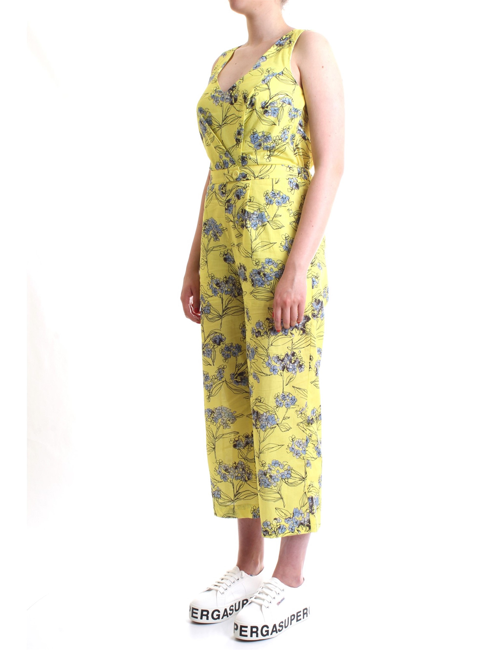 PATRIZIA PEPE 2P1159 A3KM Yellow Clothing Woman Dress PATRIZIA PEPE 2P1159 A3KM Yellow Clothing Woman Dress