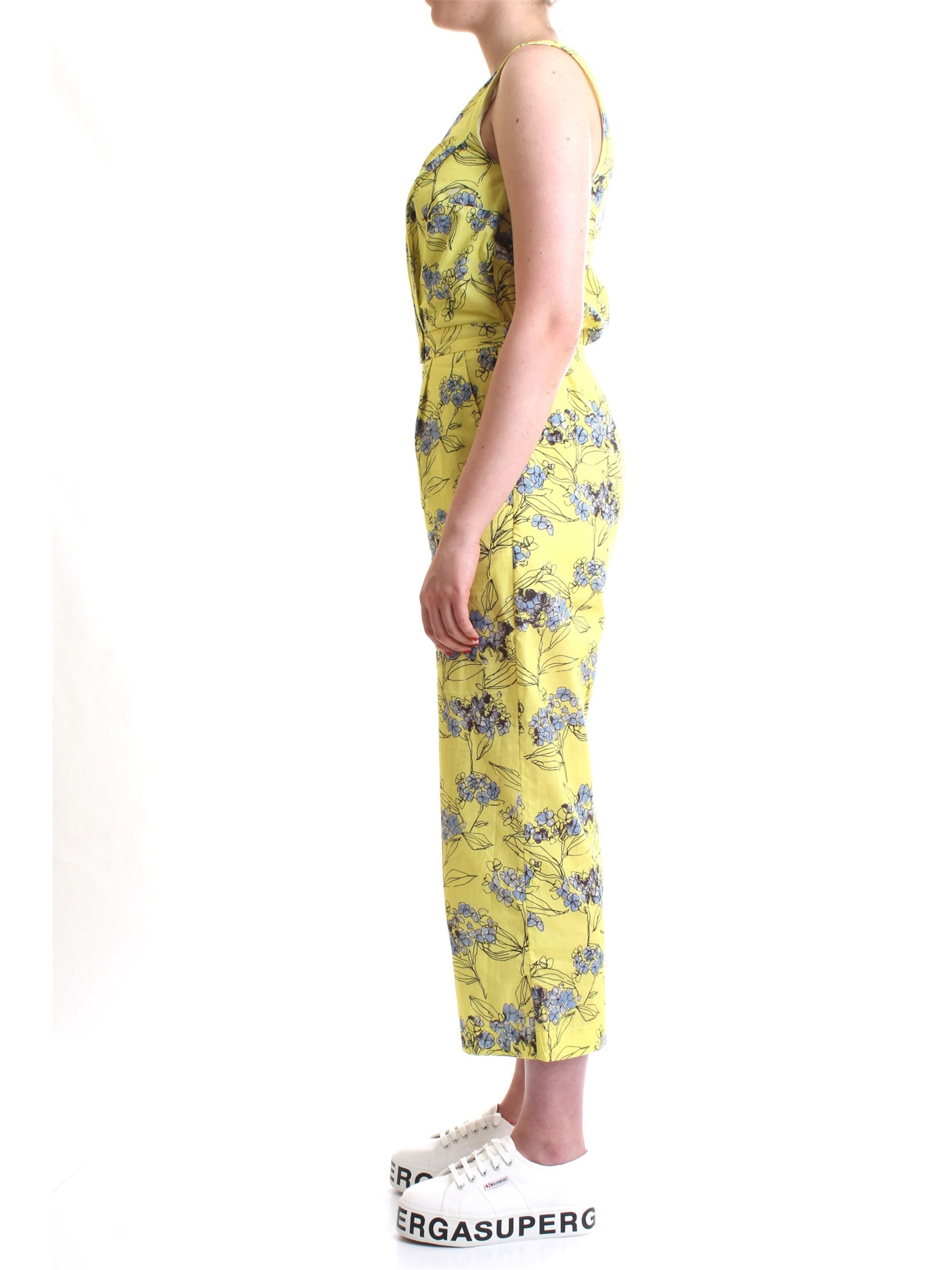 PATRIZIA PEPE 2P1159 A3KM Yellow Clothing Woman Dress PATRIZIA PEPE 2P1159 A3KM Yellow Clothing Woman Dress