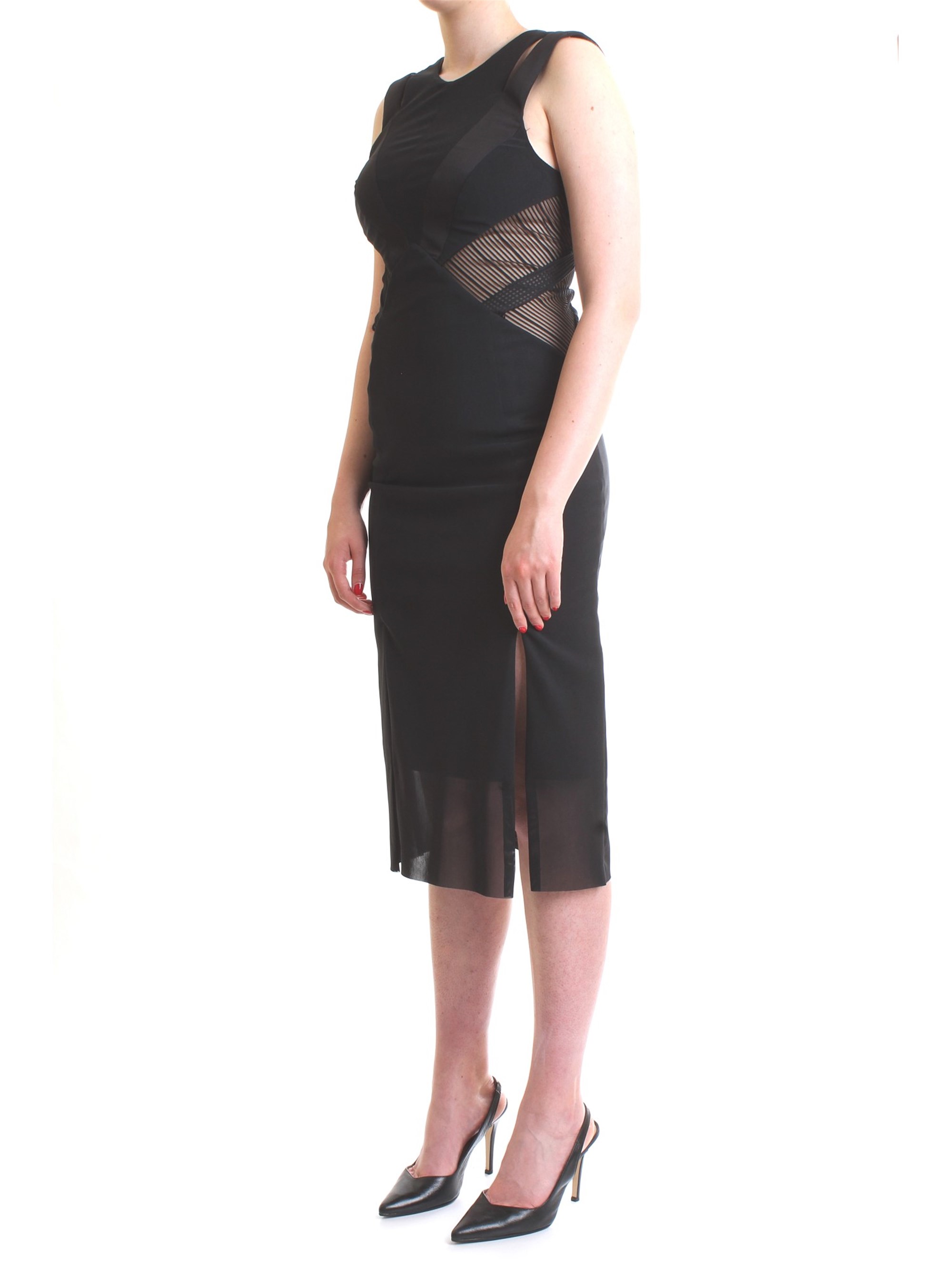 SILVIAN HEACH CVP19119VE Black Clothing Woman Dress SILVIAN HEACH CVP19119VE Black Clothing Woman Dress