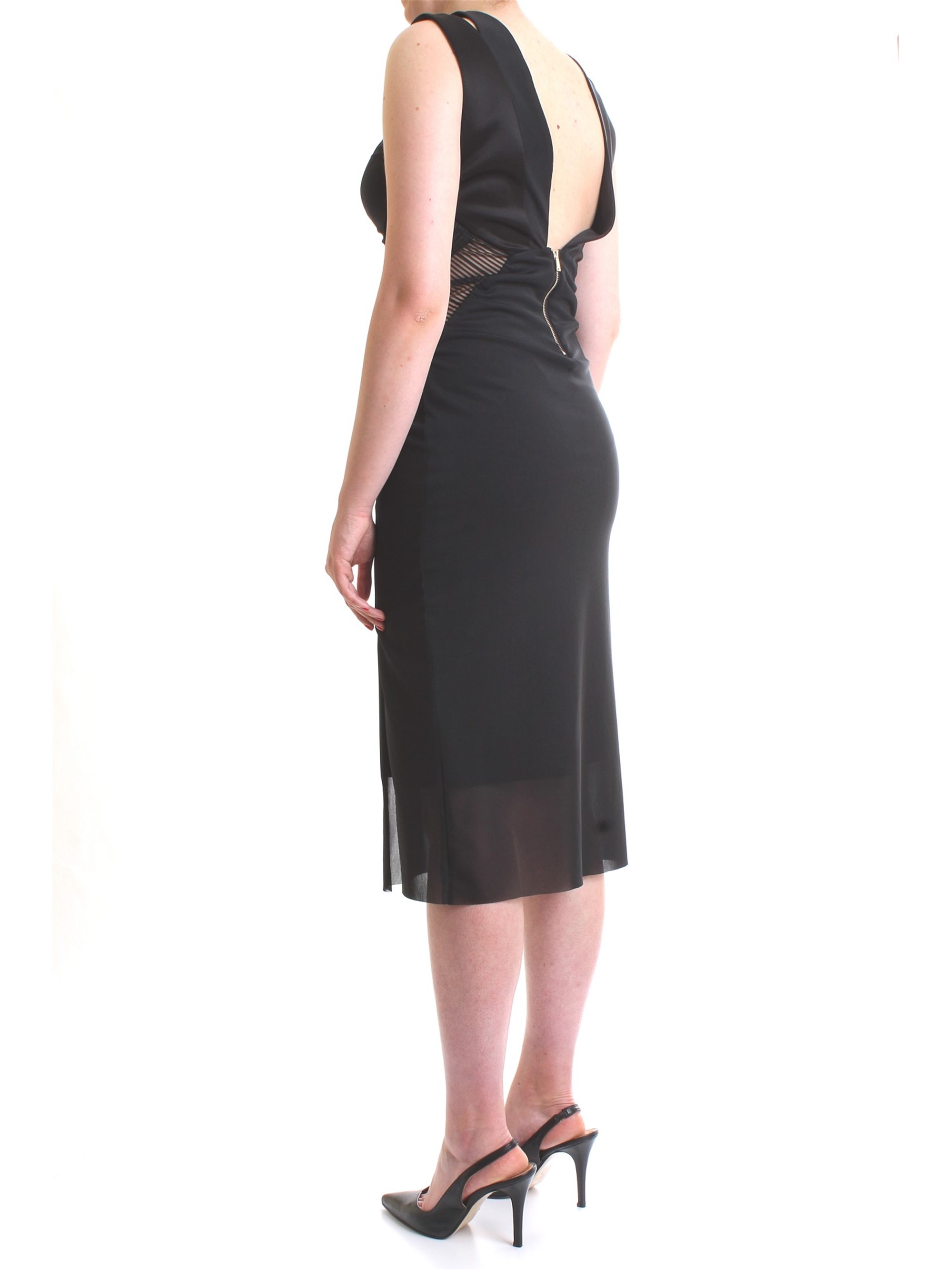 SILVIAN HEACH CVP19119VE Black Clothing Woman Dress SILVIAN HEACH CVP19119VE Black Clothing Woman Dress