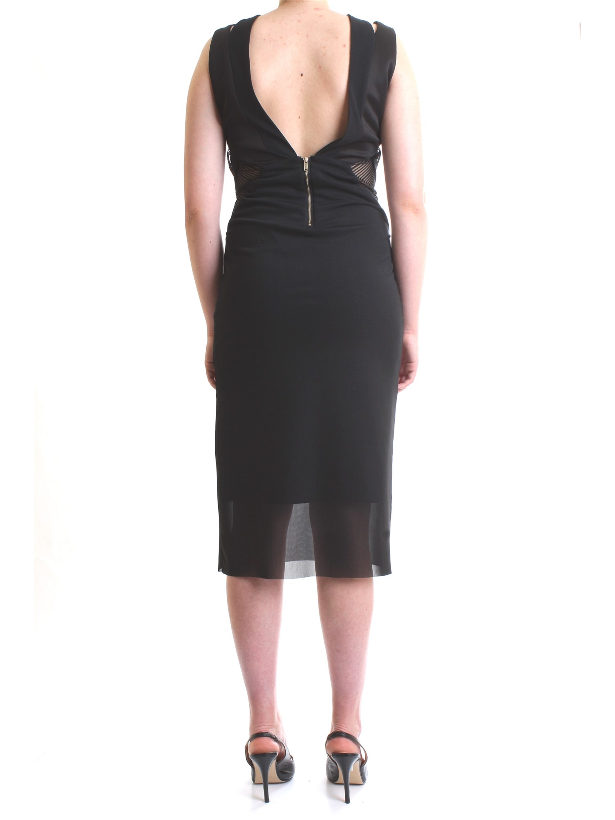 SILVIAN HEACH CVP19119VE Black Clothing Woman Dress SILVIAN HEACH CVP19119VE Black Clothing Woman Dress