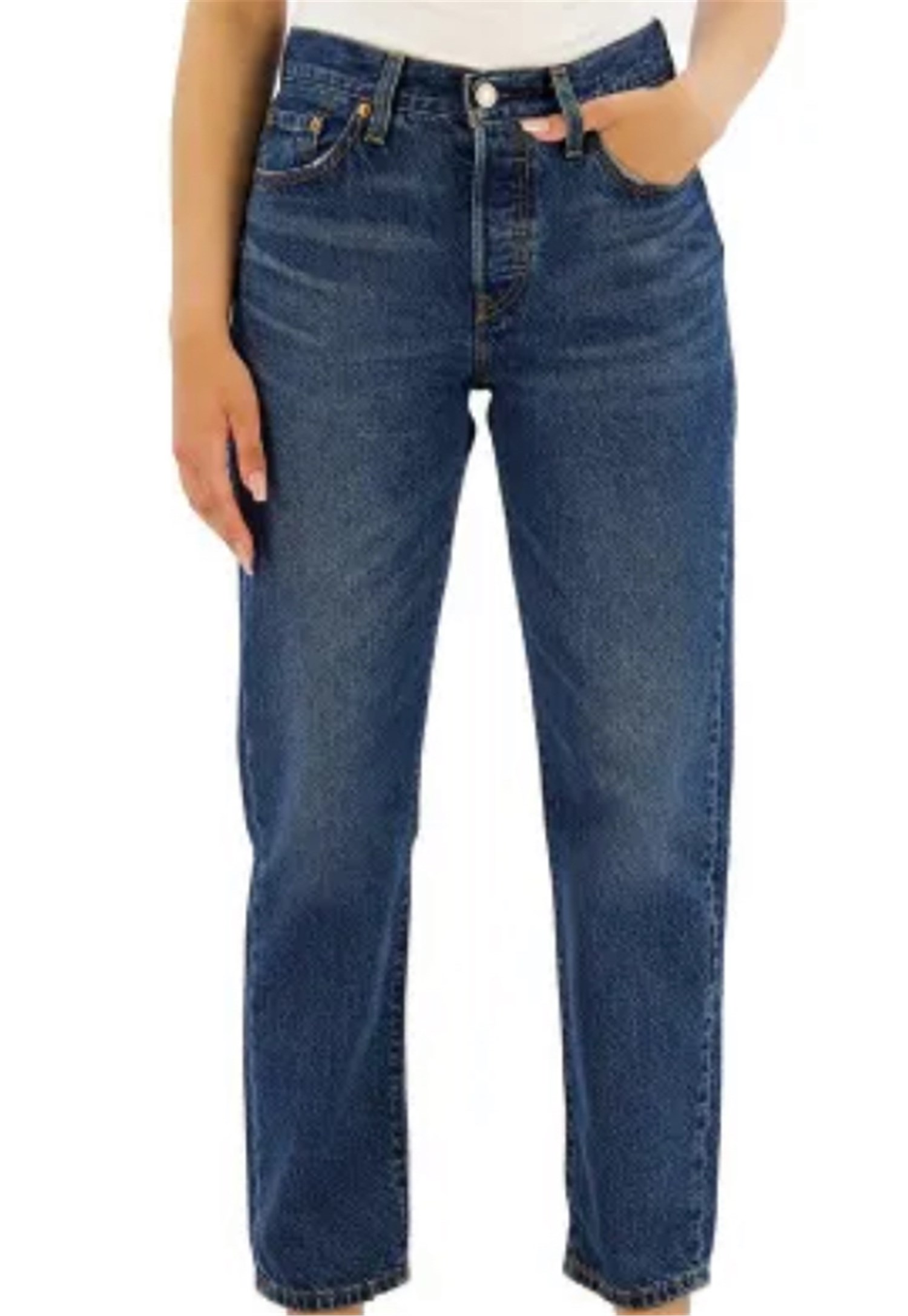 LEVI'S A8746-0001 Blu medio Abbigliamento Donna Jeans