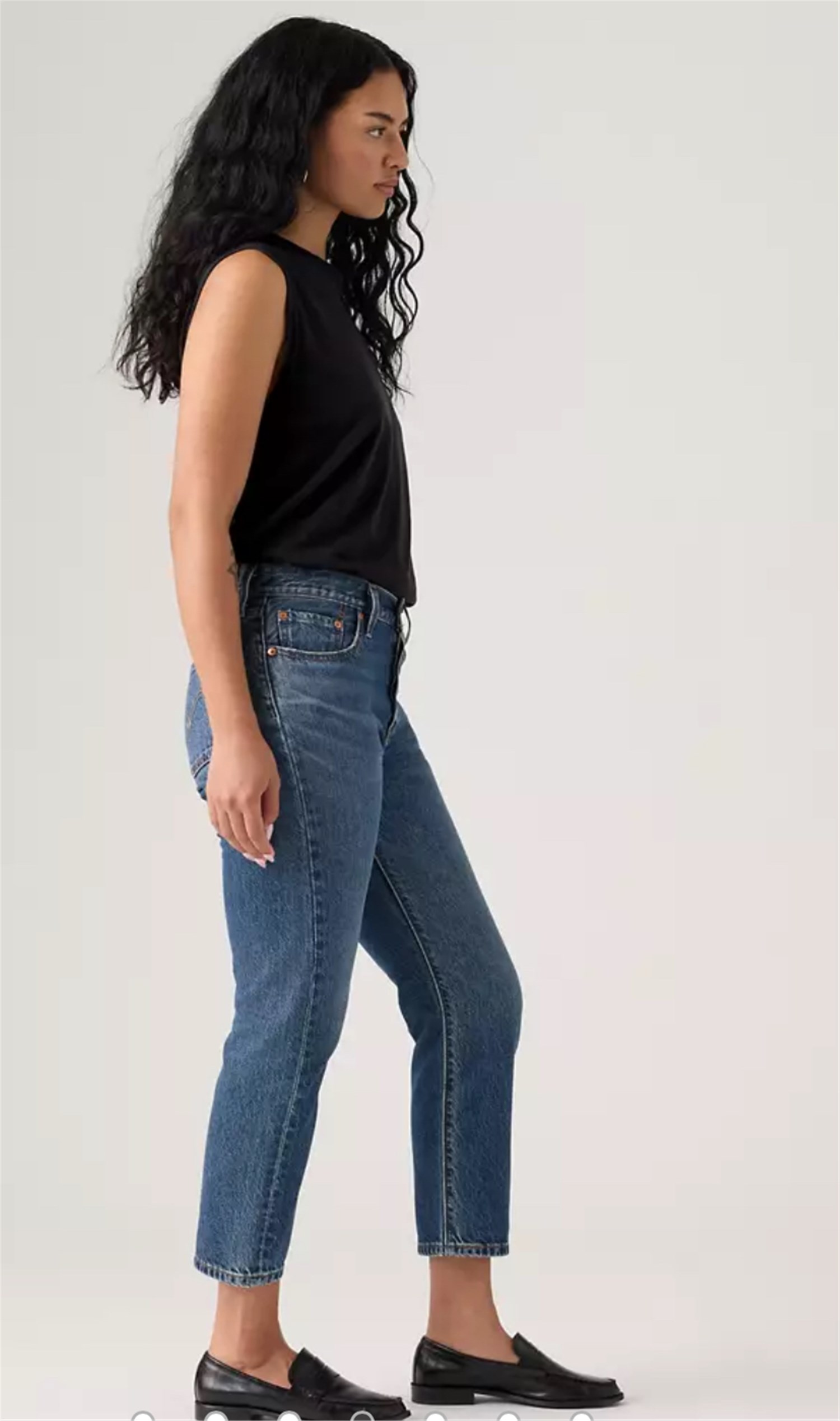 LEVI'S A8746-0001 Blu medio Abbigliamento Donna Jeans LEVI'S A8746-0001 Blu medio Abbigliamento Donna Jeans