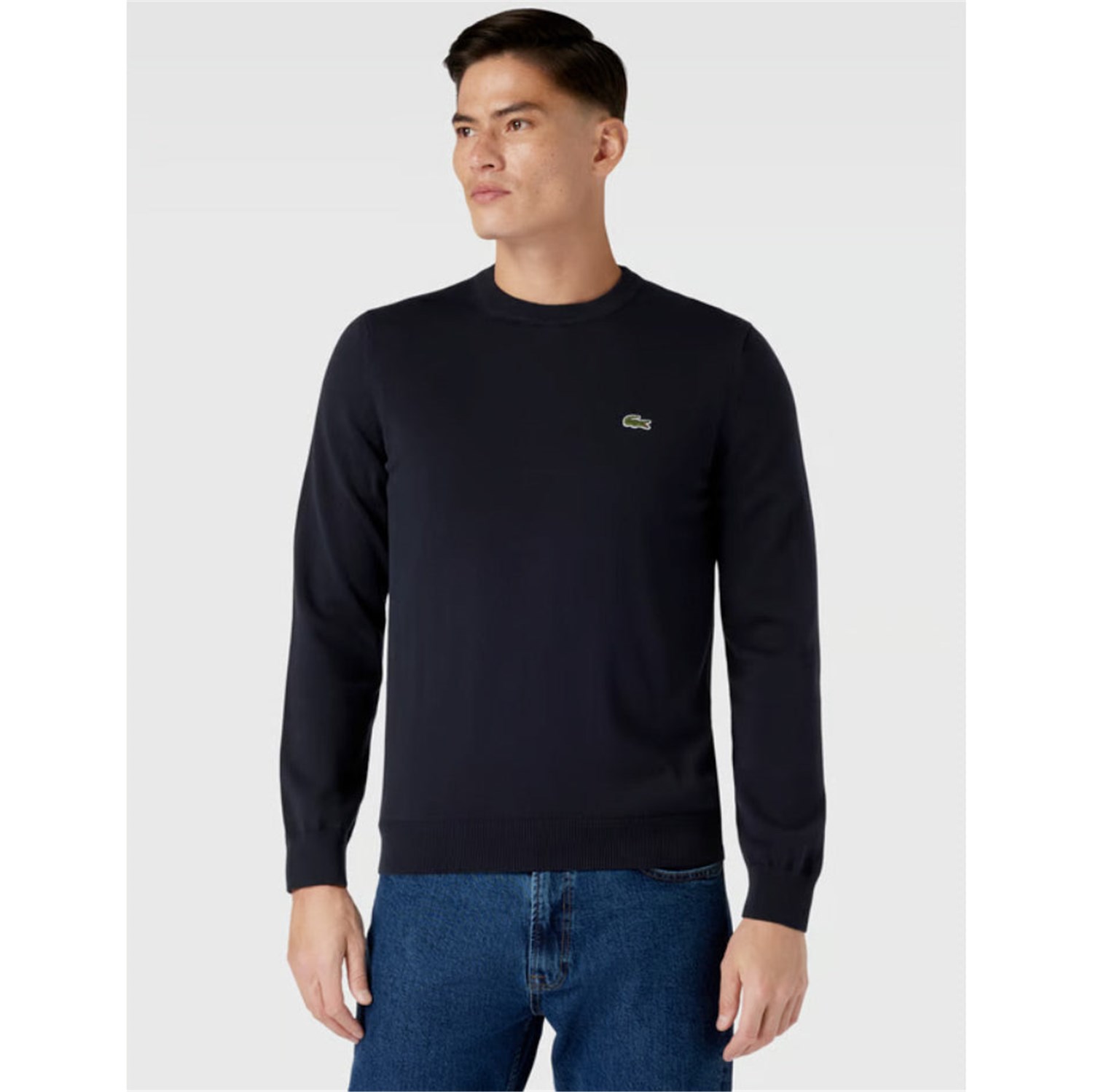 Lacoste AH0128 Blu Abbigliamento Uomo Maglioni Lacoste AH0128 Blu Abbigliamento Uomo Maglioni