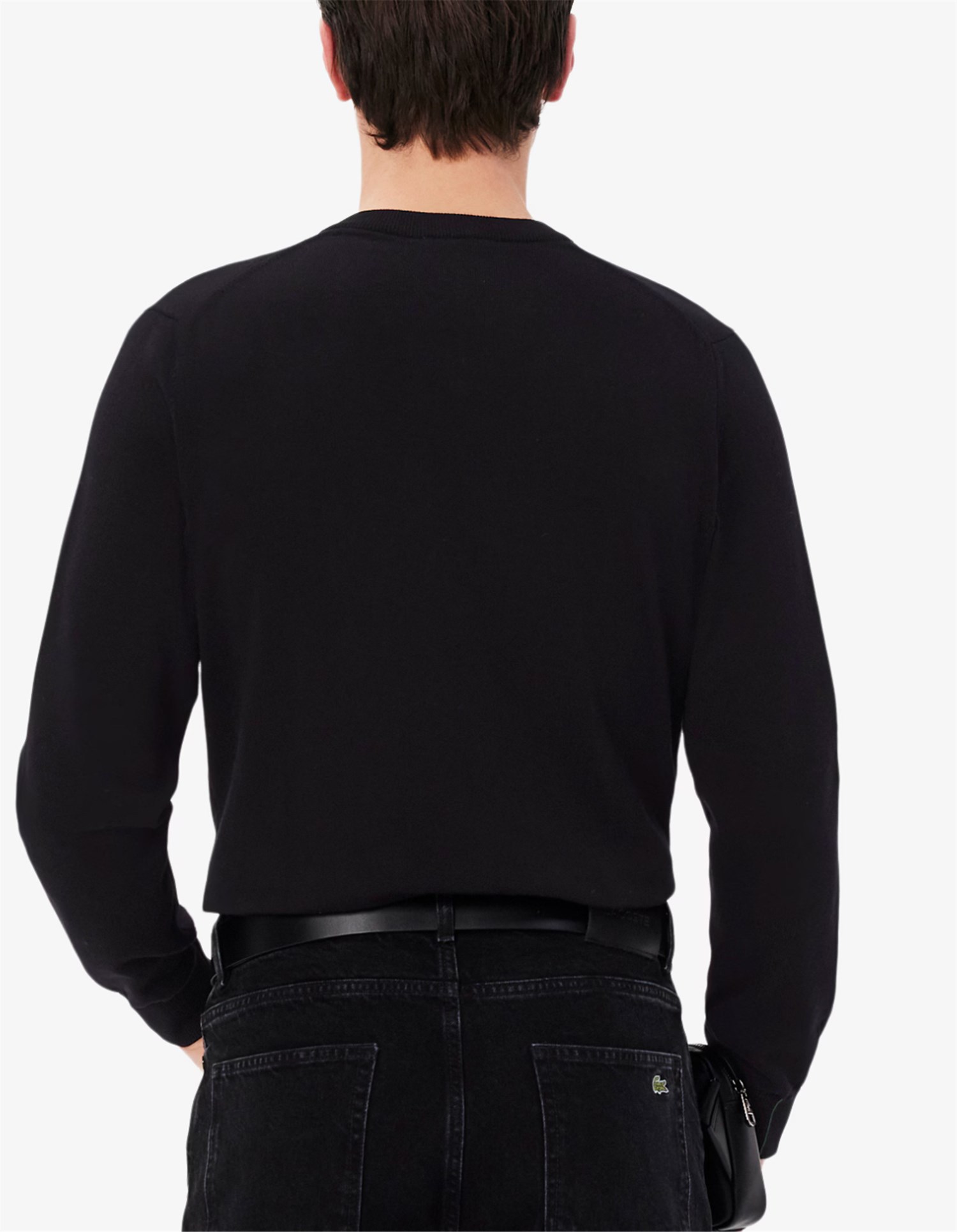 Lacoste AAH1951 Nero Abbigliamento Uomo Maglioni Lacoste AAH1951 Nero Abbigliamento Uomo Maglioni