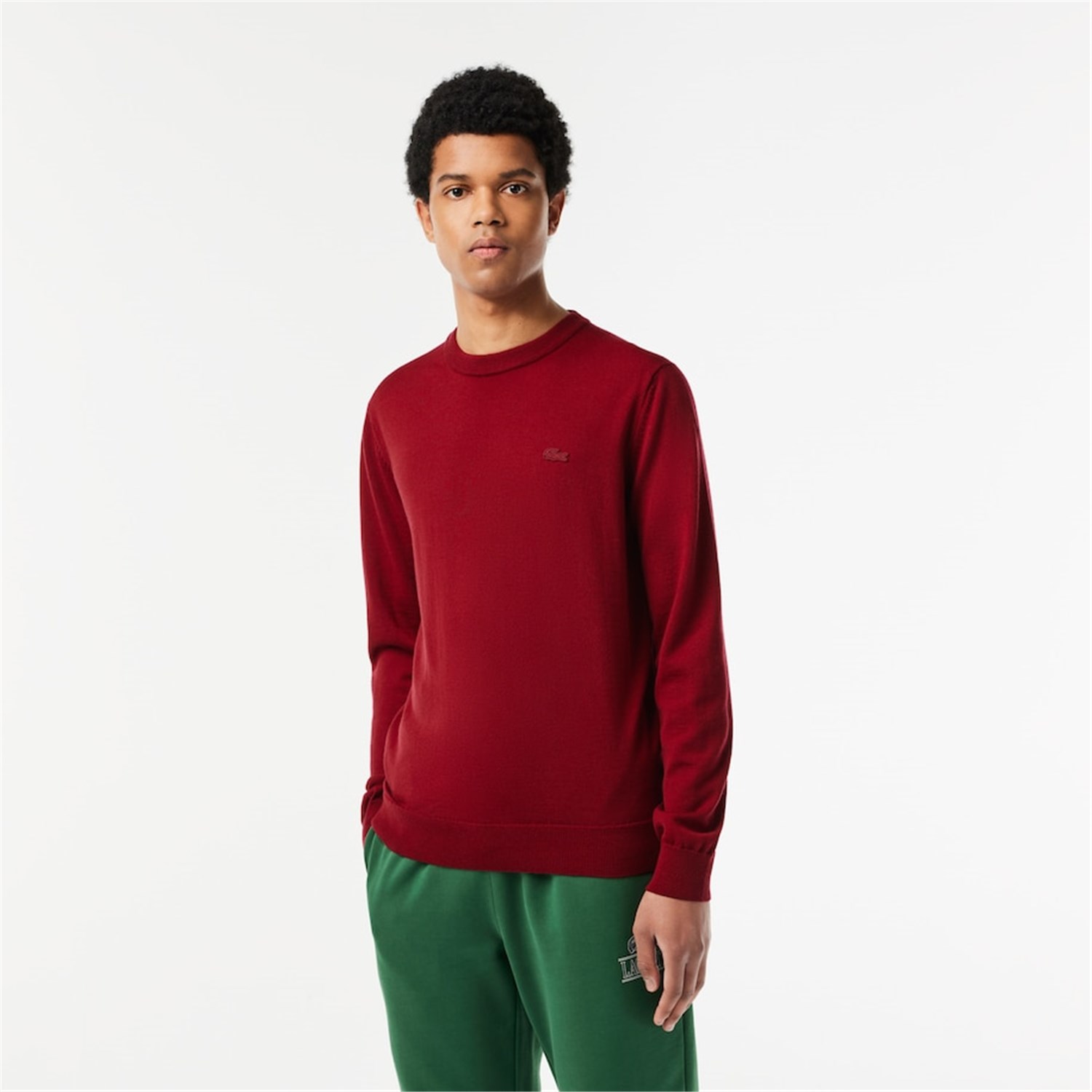 Lacoste AH1969 00 Bordeaux Abbigliamento Uomo Maglioni Lacoste AH1969 00 Bordeaux Abbigliamento Uomo Maglioni