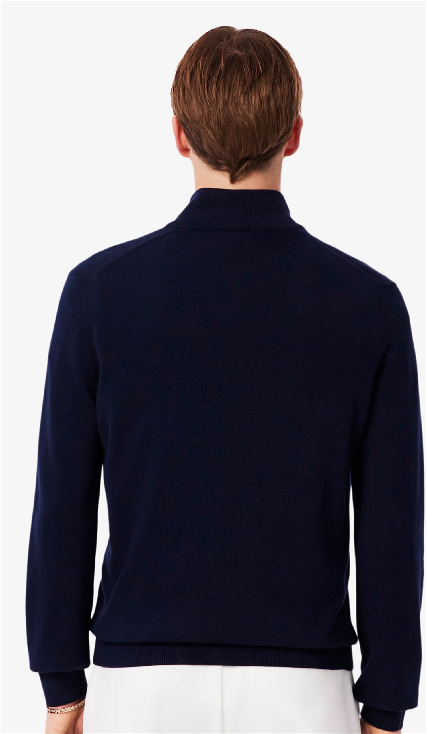 Lacoste AH1980 Blu Abbigliamento Uomo Maglia Lacoste AH1980 Blu Abbigliamento Uomo Maglia