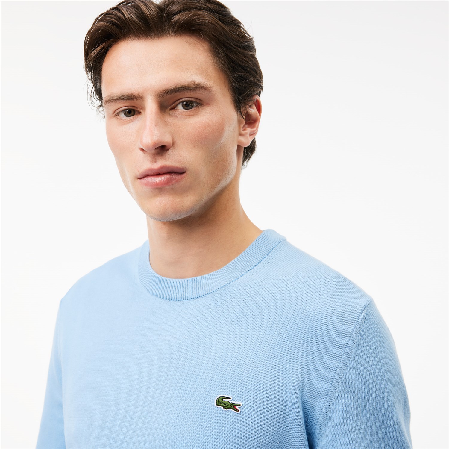 Lacoste AH1985 00 Azzurro Abbigliamento Uomo Pullover Lacoste AH1985 00 Azzurro Abbigliamento Uomo Pullover
