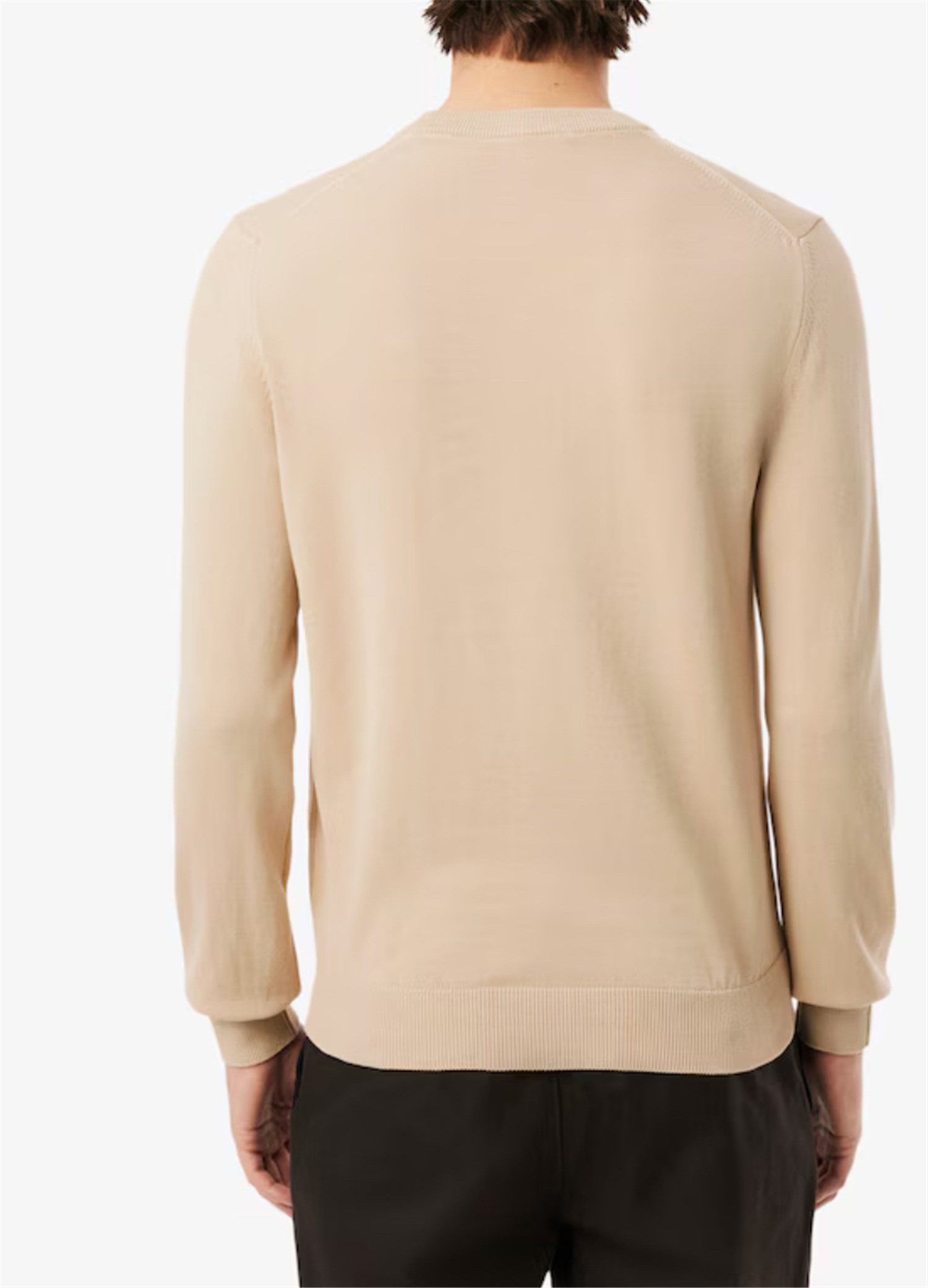 Lacoste AH1985 00 Beige Abbigliamento Uomo Pullover Lacoste AH1985 00 Beige Abbigliamento Uomo Pullover