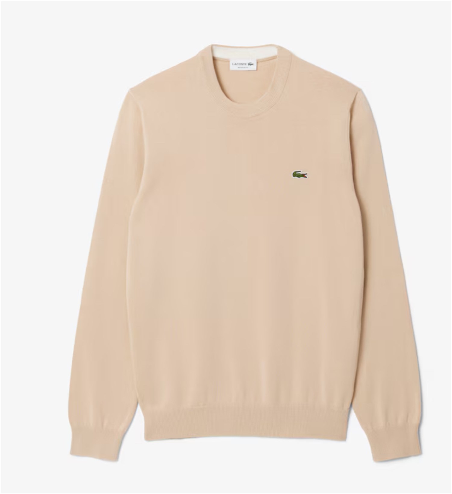 Lacoste AH1985 00 Beige Abbigliamento Uomo Pullover Lacoste AH1985 00 Beige Abbigliamento Uomo Pullover