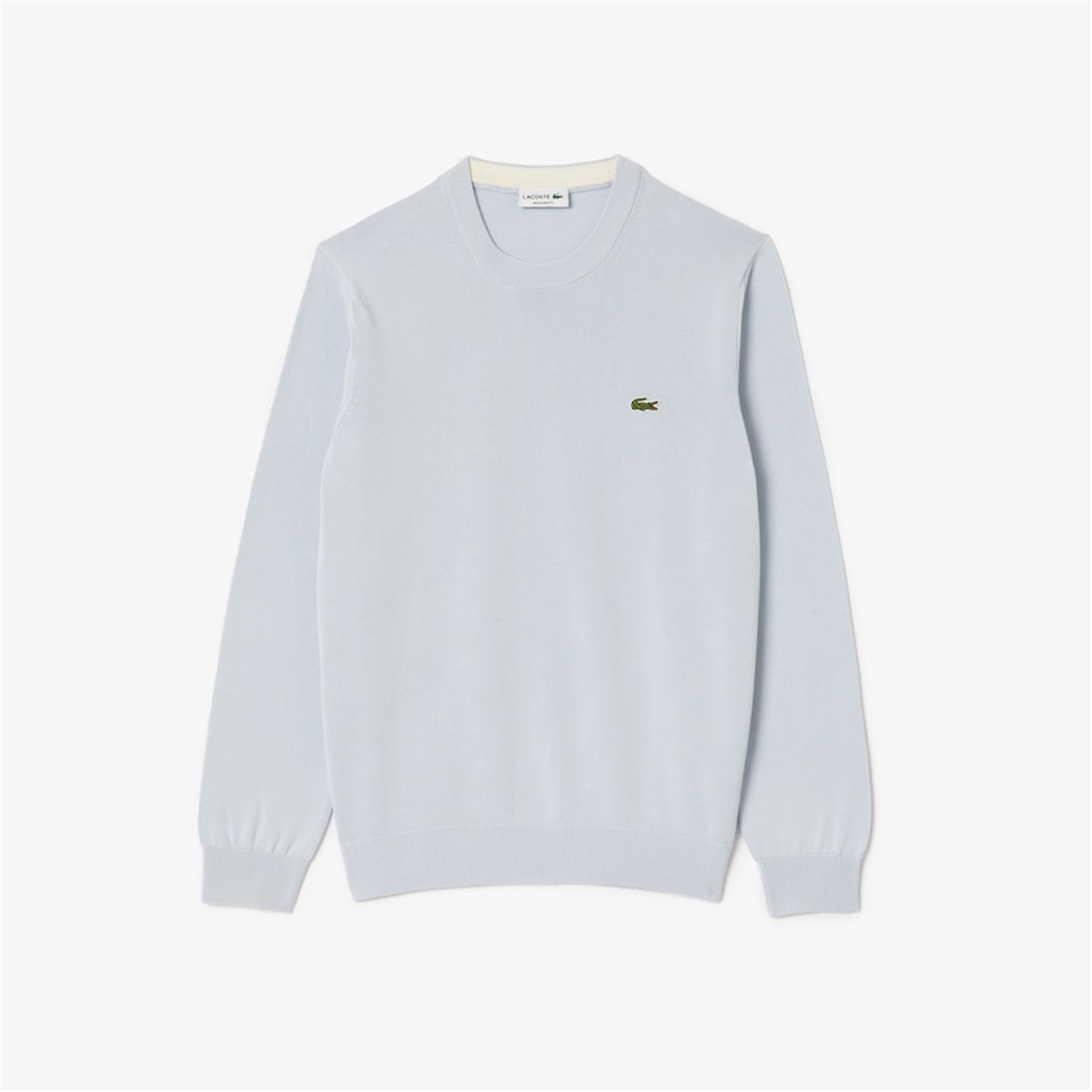 Lacoste AH1985 00 Light blue Clothing Man Pullover Lacoste AH1985 00 Light blue Clothing Man Pullover