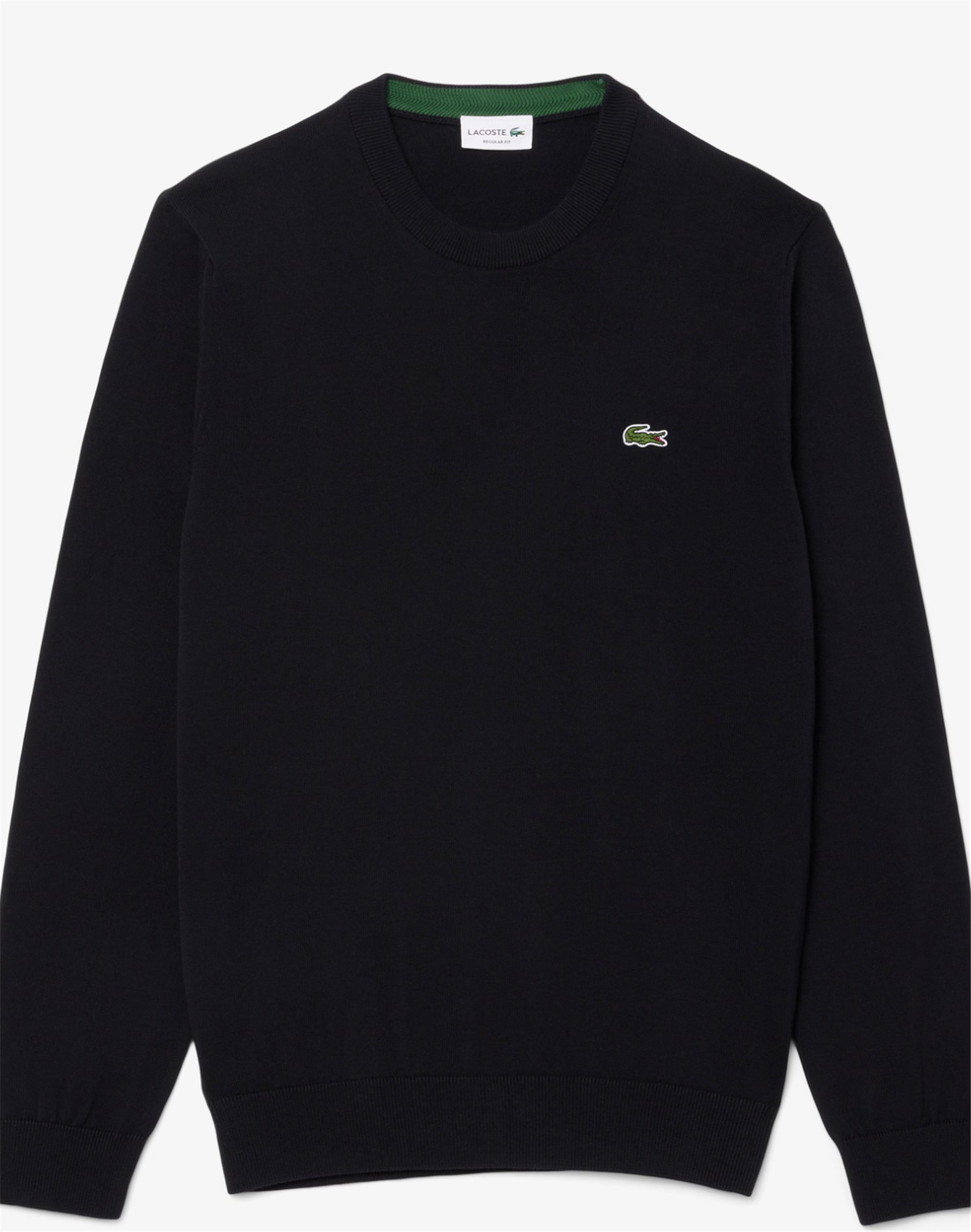 Lacoste AH1985 00 Nero Abbigliamento Uomo Pullover Lacoste AH1985 00 Nero Abbigliamento Uomo Pullover