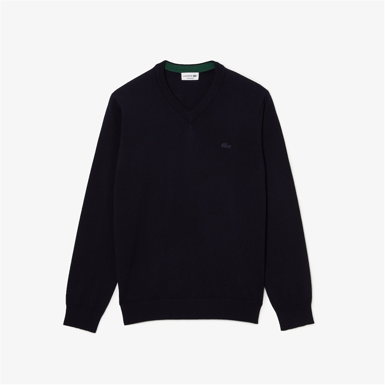 Lacoste AH1990 00 Blue Clothing Man Pullover Lacoste AH1990 00 Blue Clothing Man Pullover