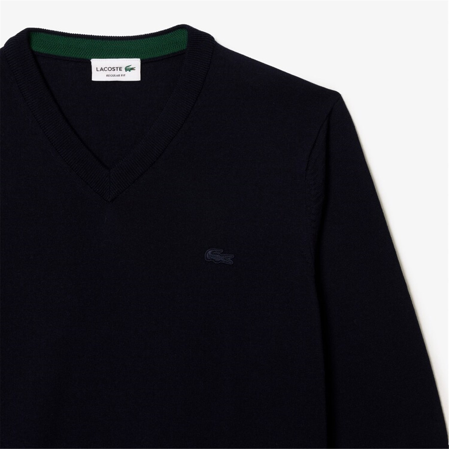 Lacoste AH1990 00 Blue Clothing Man Pullover Lacoste AH1990 00 Blue Clothing Man Pullover
