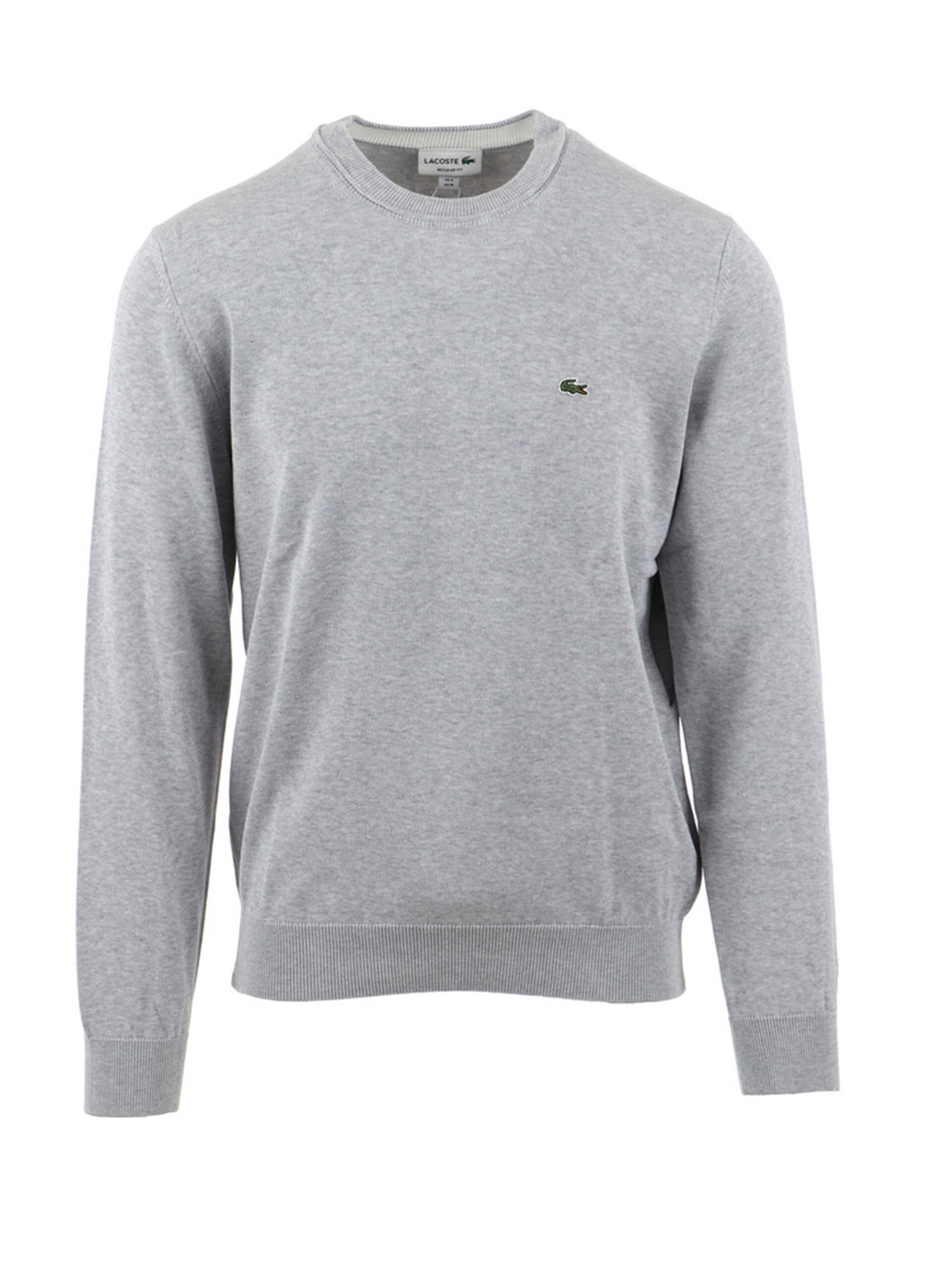 Lacoste AH2193 00 Grey Clothing Man Sweater Lacoste AH2193 00 Grey Clothing Man Sweater