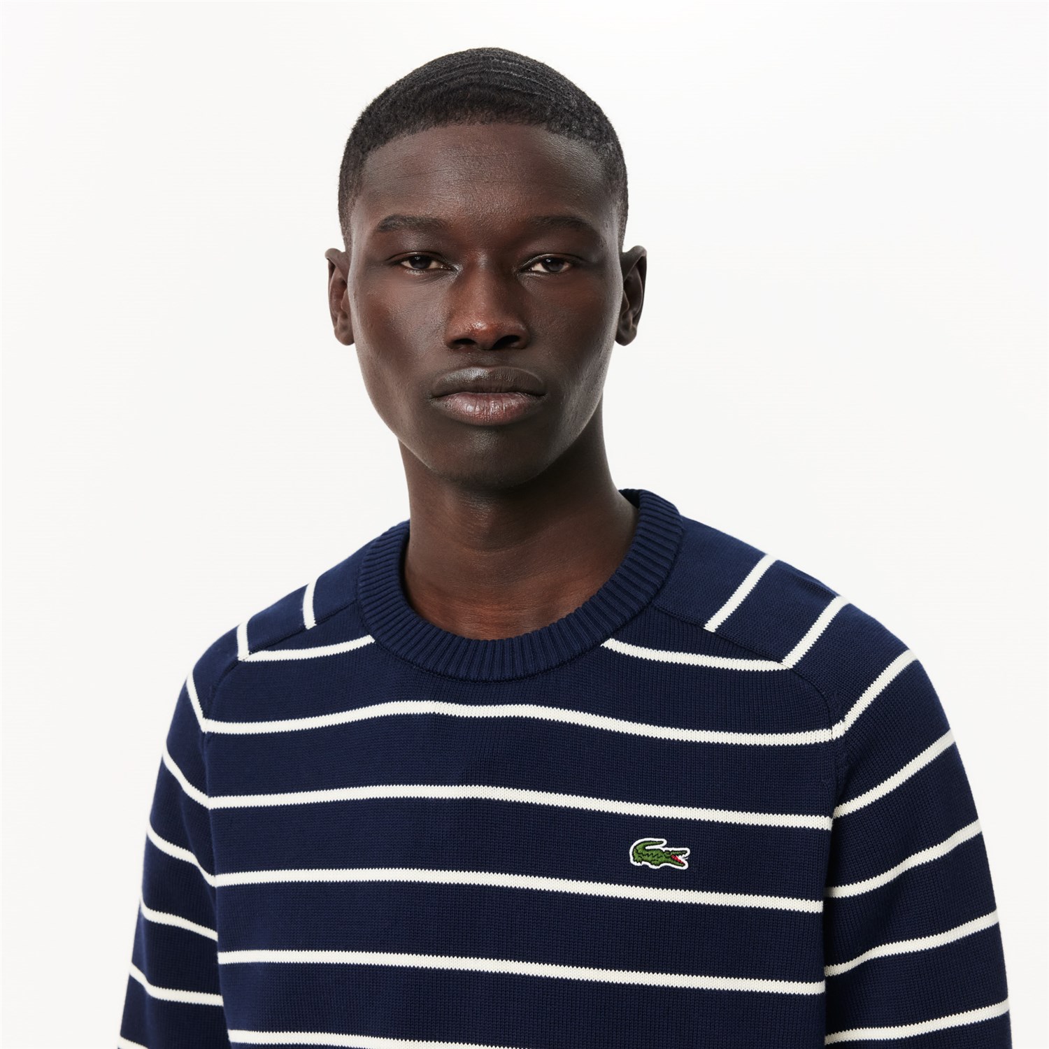 Lacoste AH7607 00 Blu Abbigliamento Uomo Pullover Lacoste AH7607 00 Blu Abbigliamento Uomo Pullover