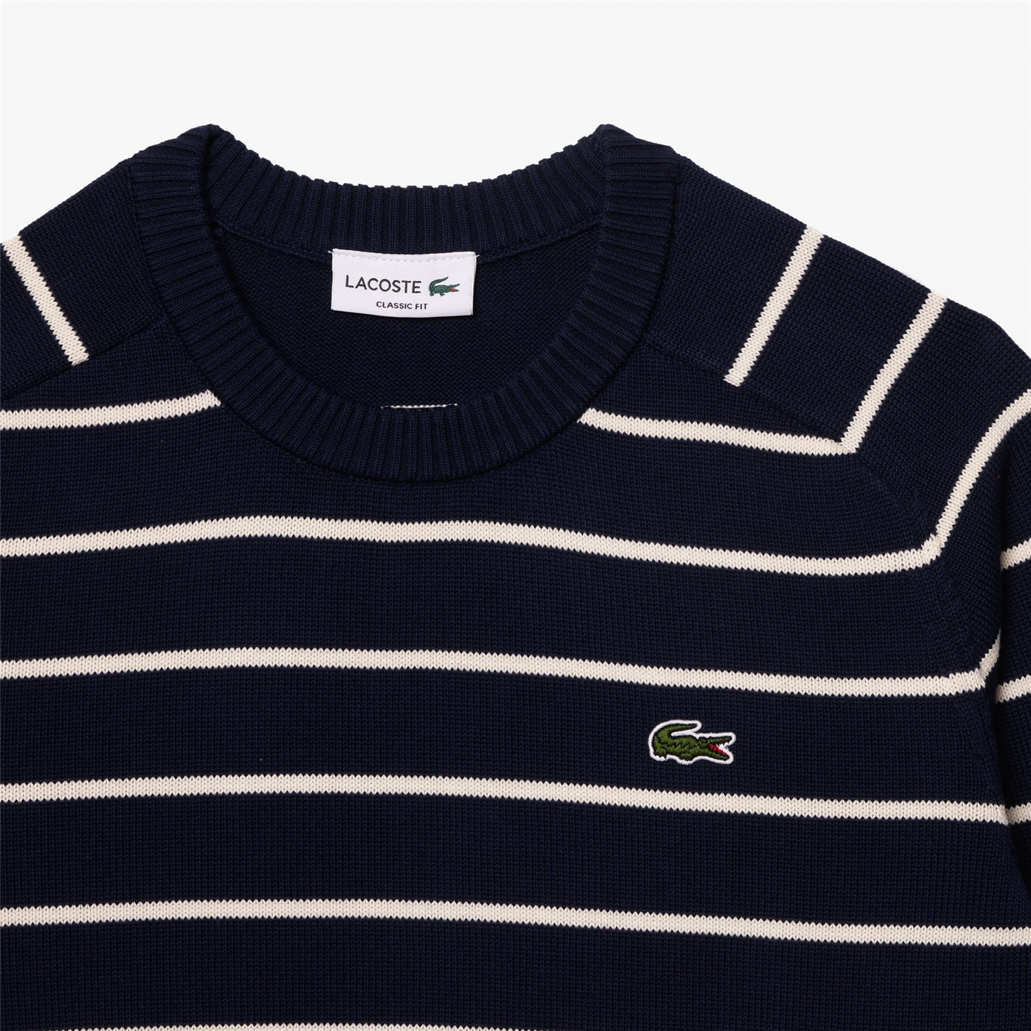 Lacoste AH7607 00 Blu Abbigliamento Uomo Pullover Lacoste AH7607 00 Blu Abbigliamento Uomo Pullover