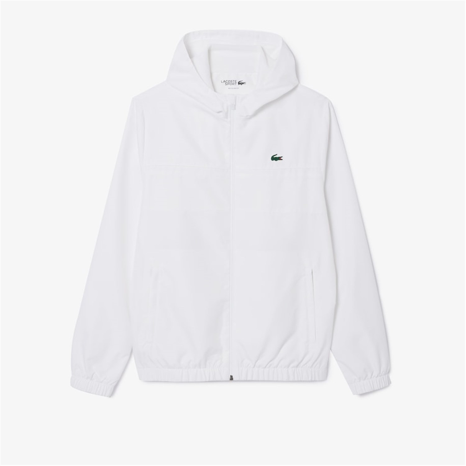 Lacoste BH3466 White Clothing Man Jacket Lacoste BH3466 White Clothing Man Jacket