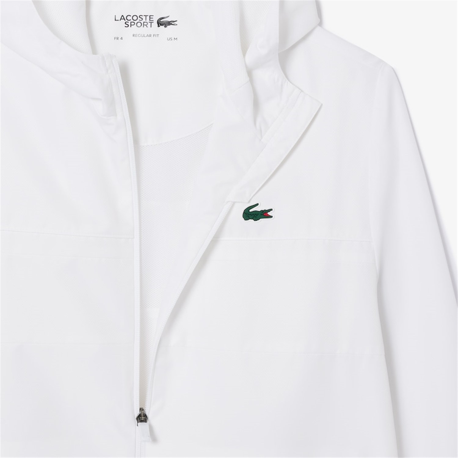 Lacoste BH3466 White Clothing Man Jacket Lacoste BH3466 White Clothing Man Jacket