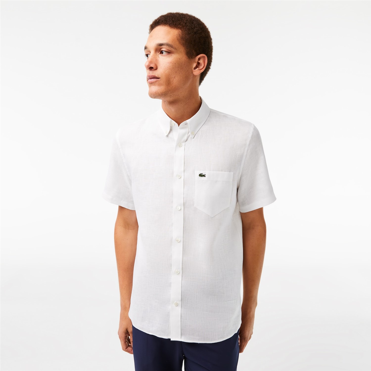 Lacoste CH4991 White Clothing Man Shirt Lacoste CH4991 White Clothing Man Shirt
