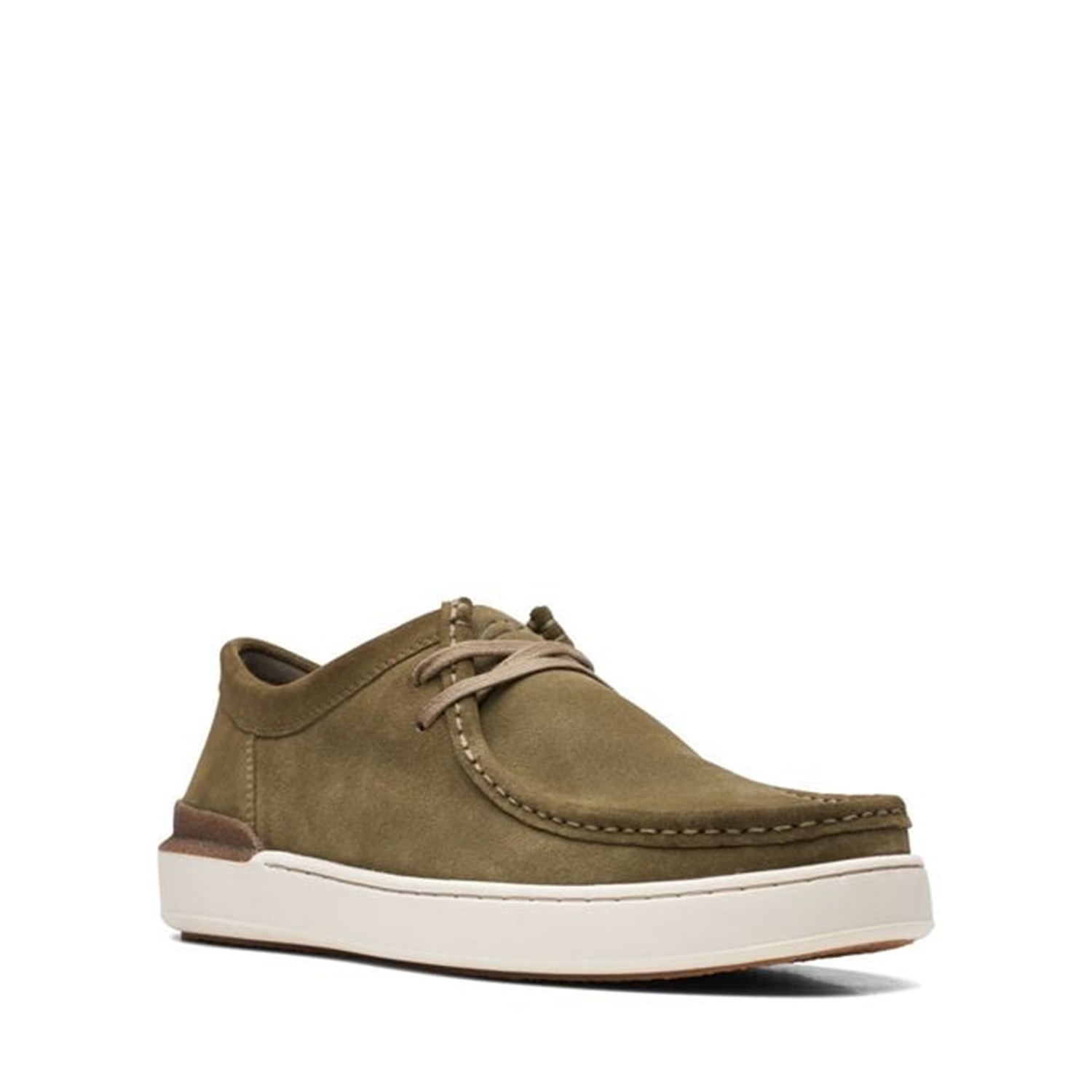 Clarks Court Lite Wally Green Shoes Man Sneakers Clarks Court Lite Wally Green Shoes Man Sneakers