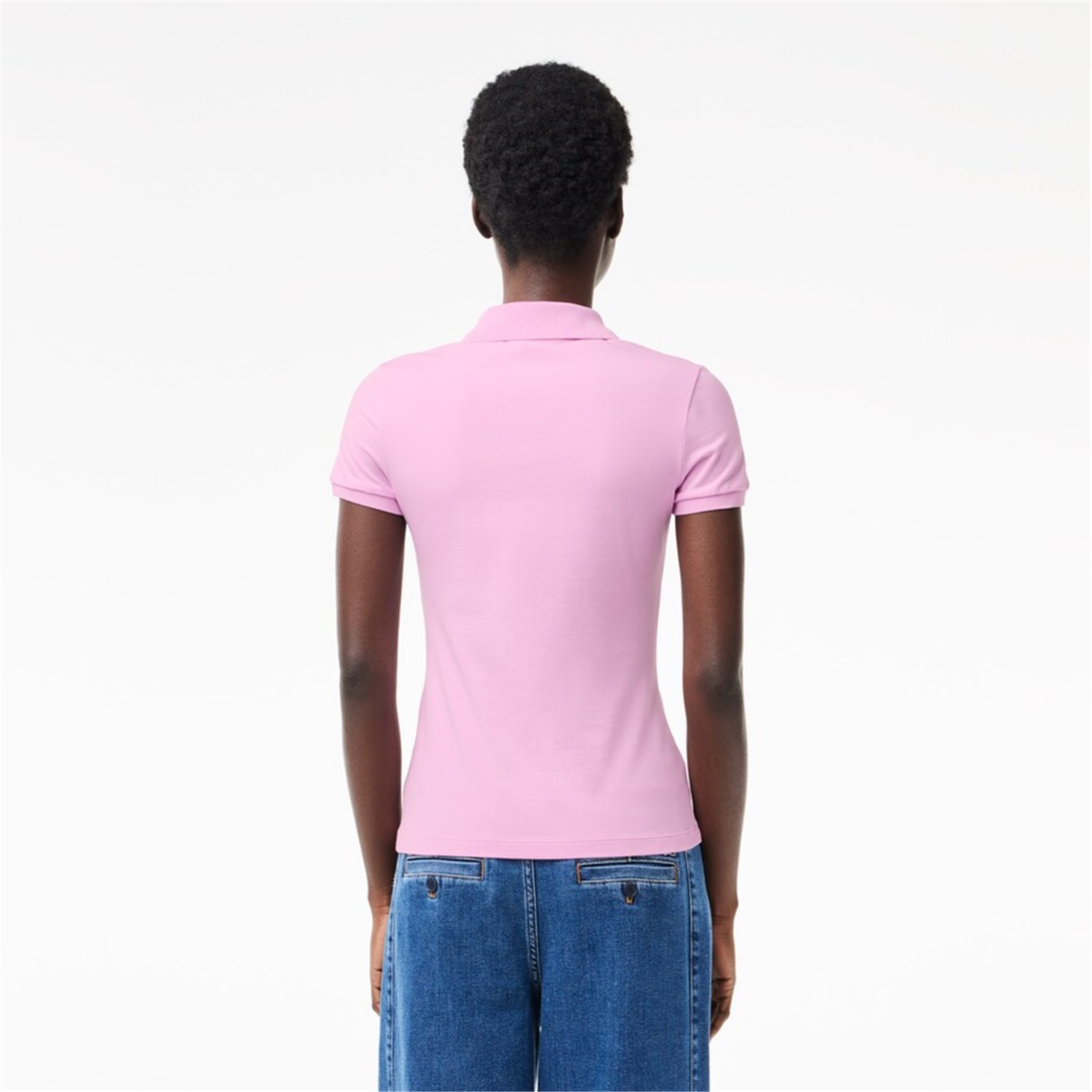 Lacoste DF3443 Pink Clothing Woman Polo shirt Lacoste DF3443 Pink Clothing Woman Polo shirt