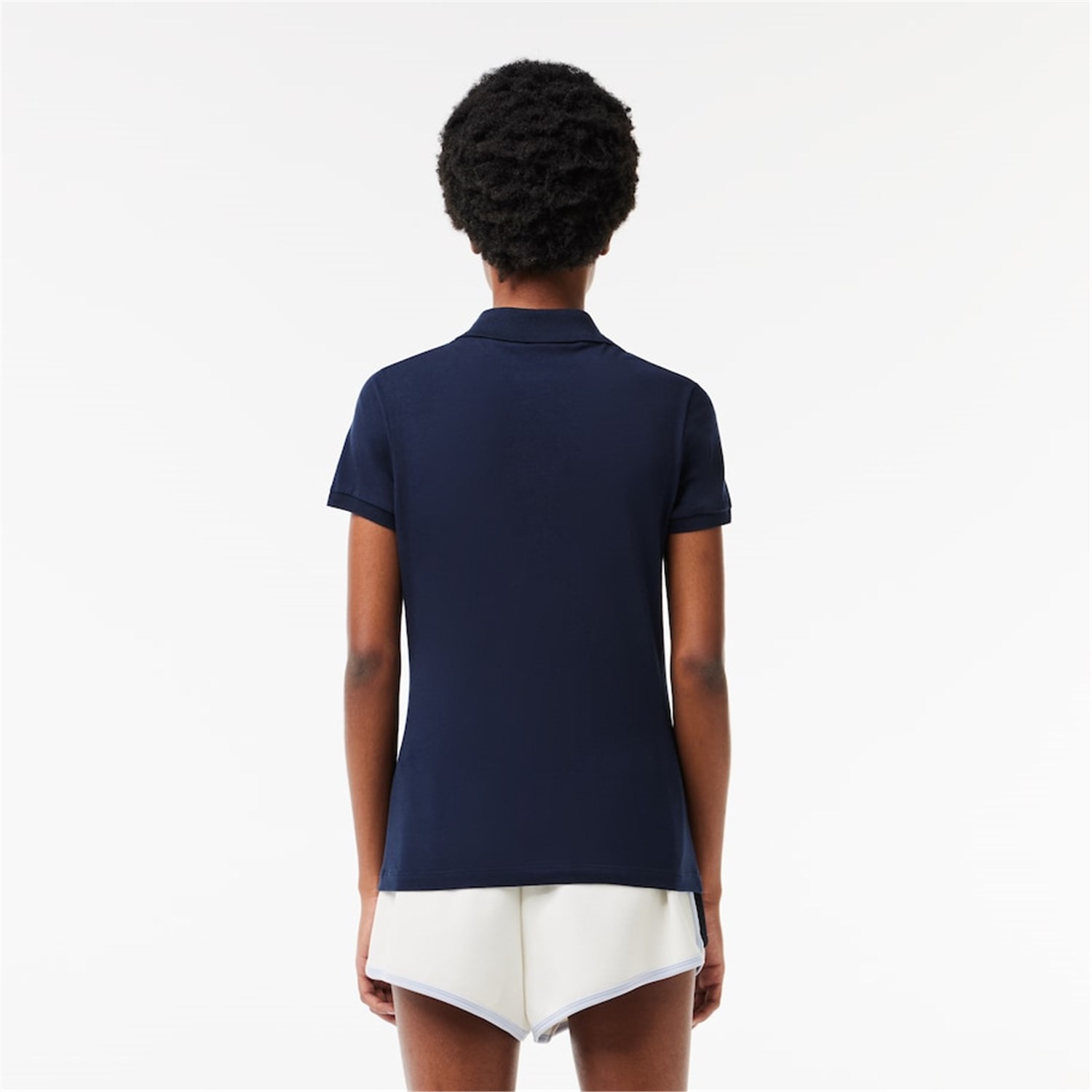 Lacoste DF3443 Blu Abbigliamento Donna Polo Lacoste DF3443 Blu Abbigliamento Donna Polo