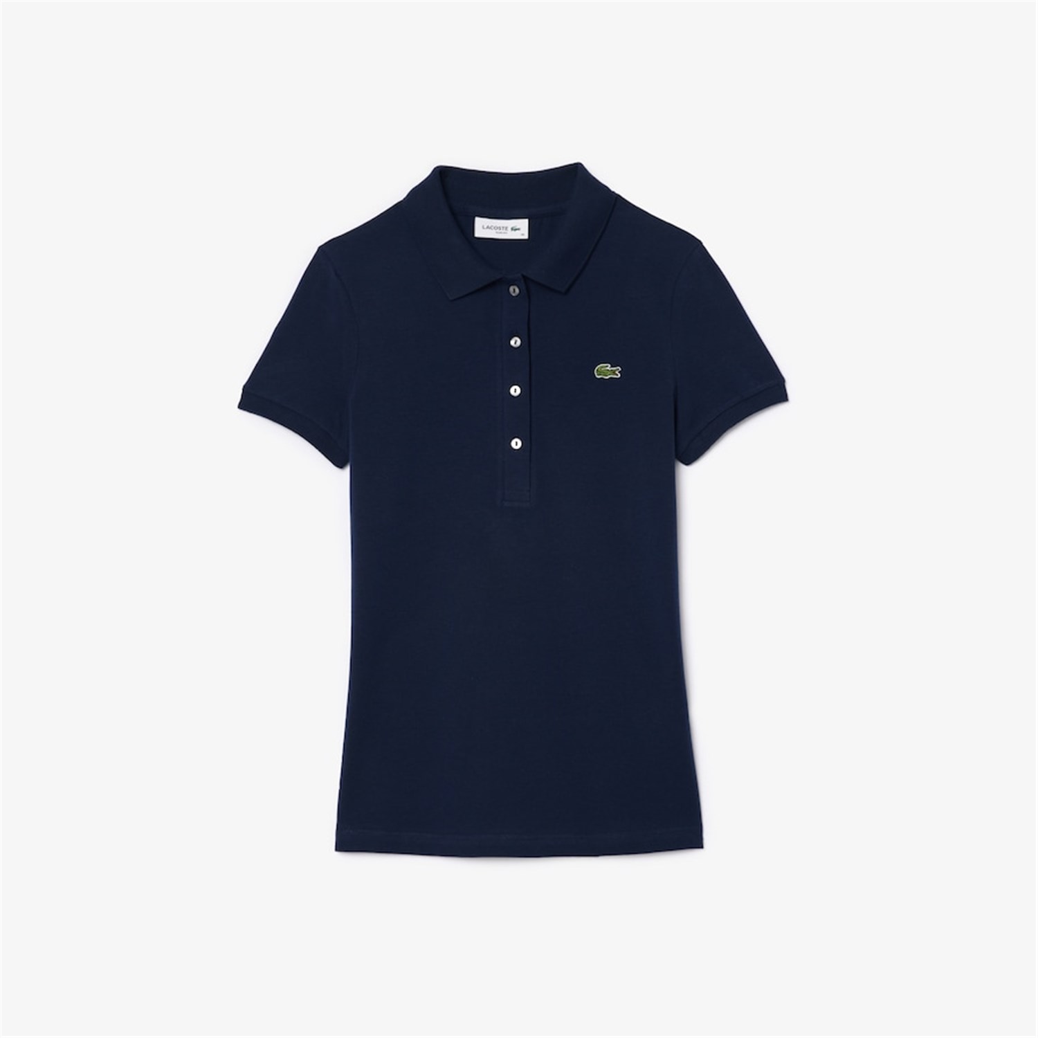 Lacoste DF3443 Blu Abbigliamento Donna Polo Lacoste DF3443 Blu Abbigliamento Donna Polo