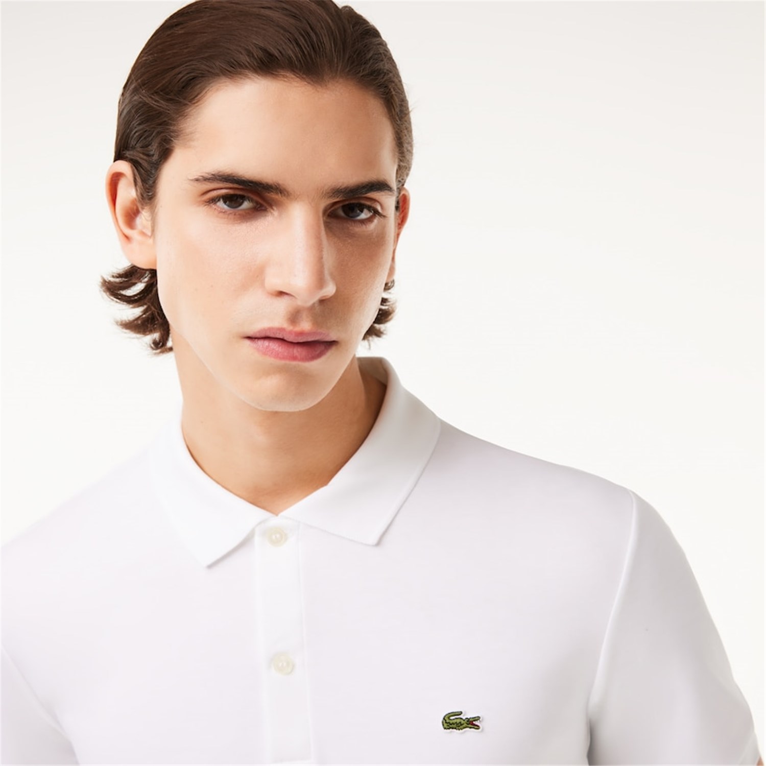 Lacoste DH2050 Bianco Abbigliamento Uomo Polo Lacoste DH2050 Bianco Abbigliamento Uomo Polo