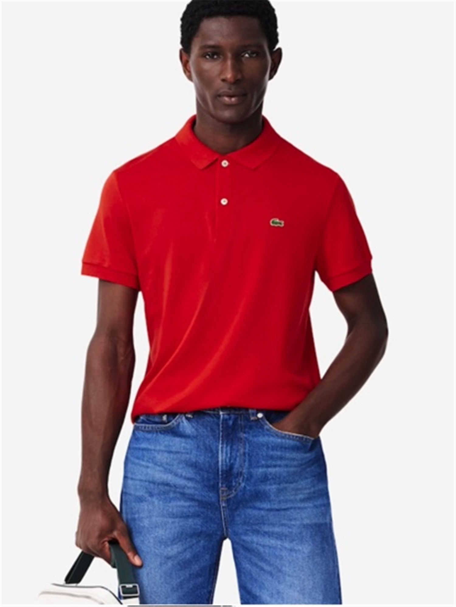 Lacoste DH2050 Rosso Abbigliamento Uomo Polo Lacoste DH2050 Rosso Abbigliamento Uomo Polo