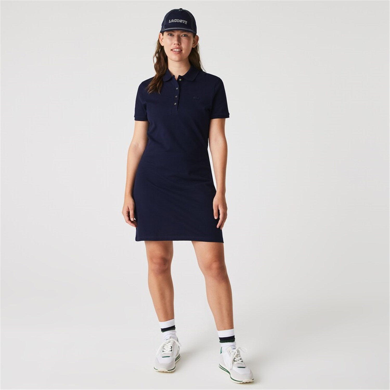 Lacoste EF5473 Blu Abbigliamento Donna Abito Lacoste EF5473 Blu Abbigliamento Donna Abito